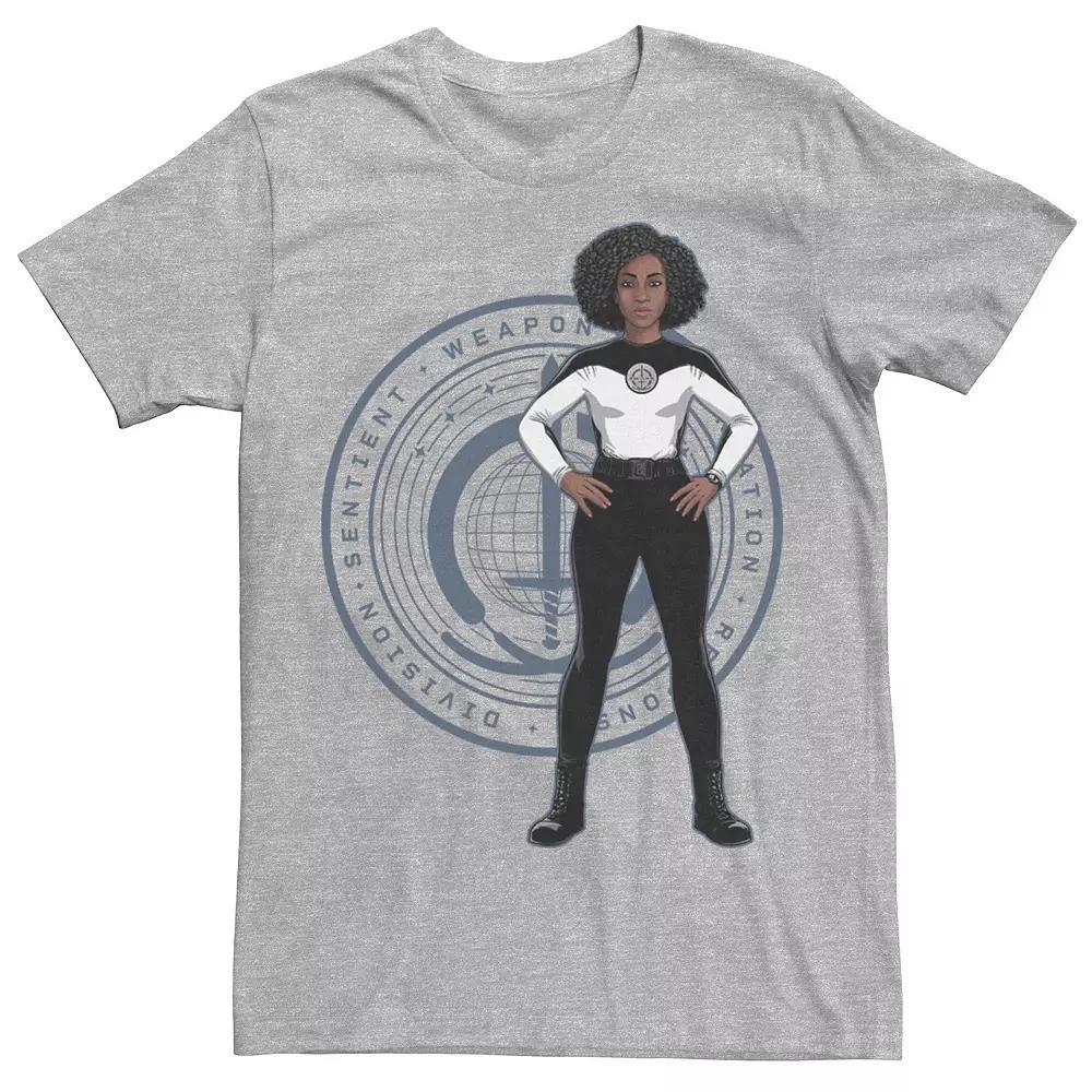 Men's Marvel WandaVision Rambeau Badge Logo Poster Tee,  Product Image