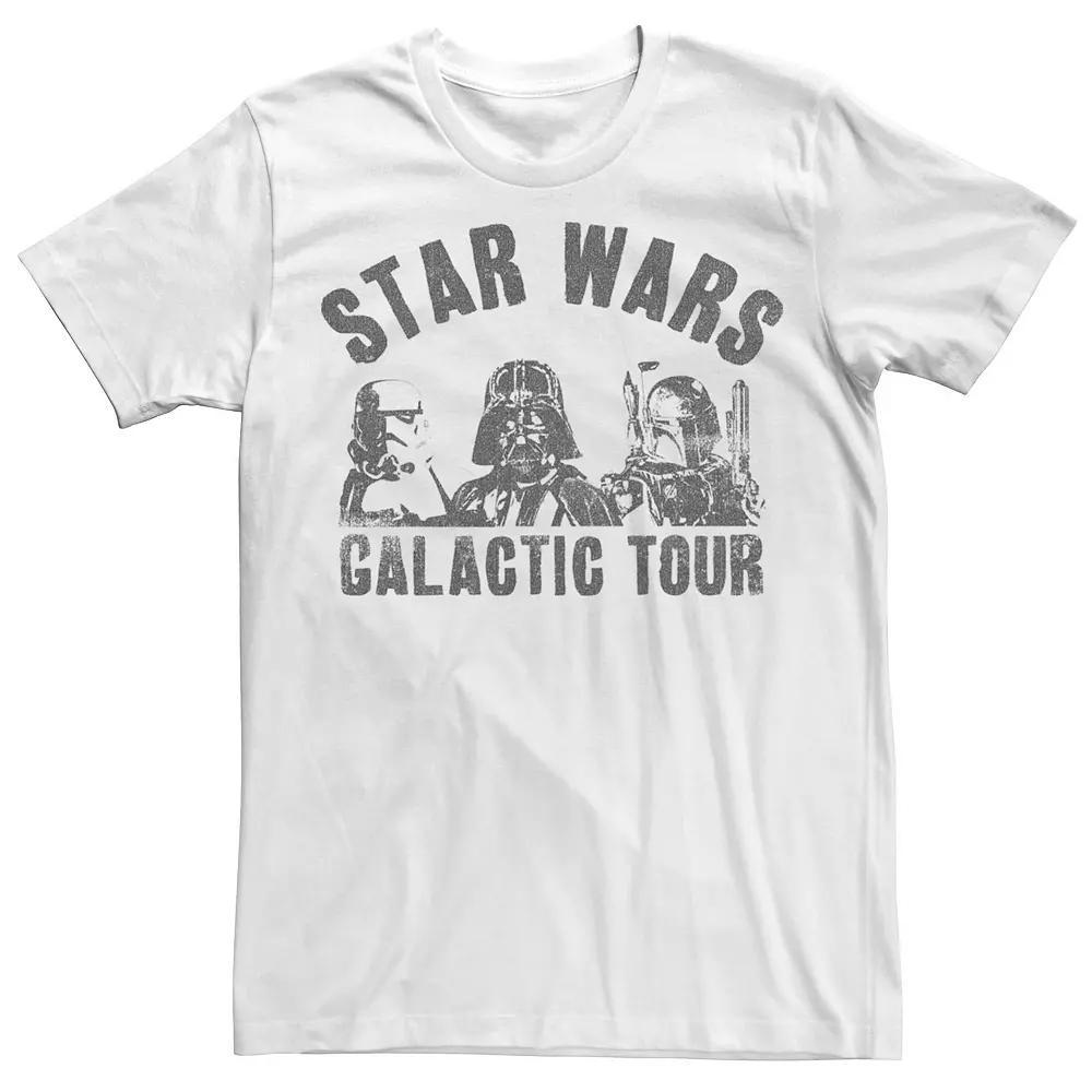Men's Star Wars Darth Vader, Boba Fett & Stormtrooper Galactic Tour Tee,  Product Image