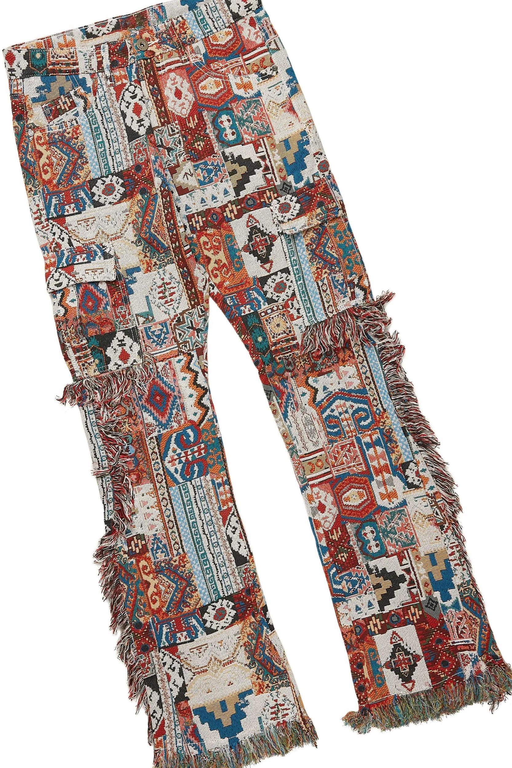 Lake Red/Black Hoodie/Tapestry Jean Bundle Male Product Image