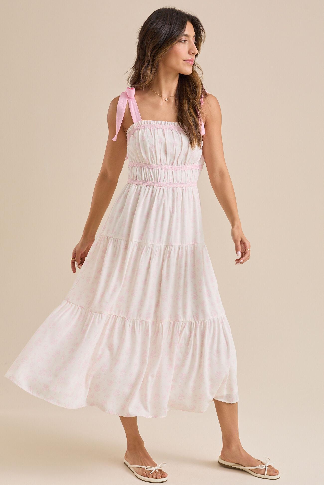 Kinlee Floral Maxi Dress Product Image