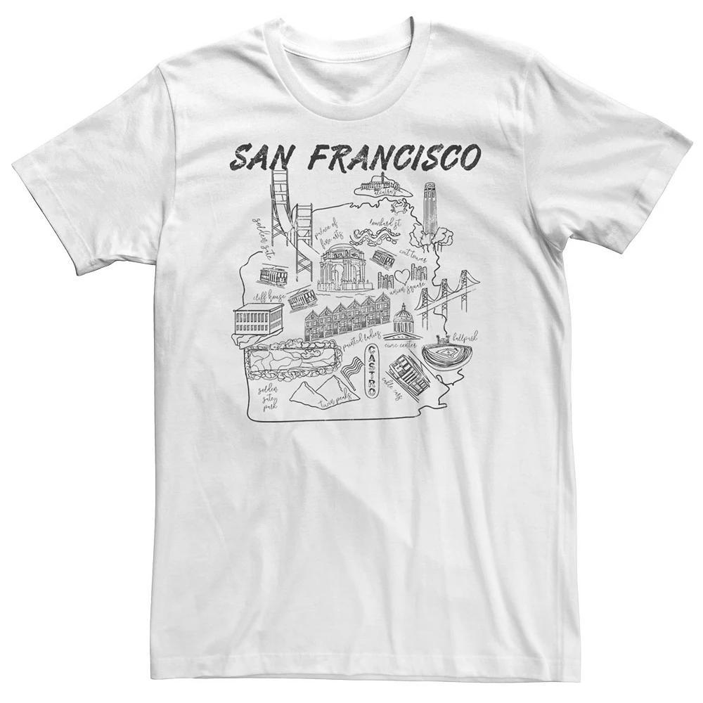Big & Tall San Francisco City Elements Graphic Tee, Men's,  Product Image
