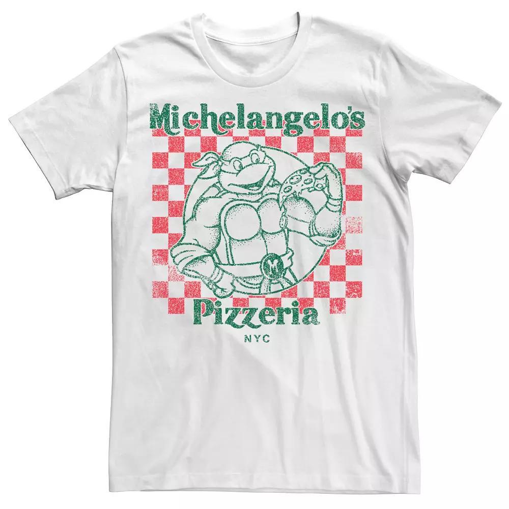 Men's Nickelodeon Teenage Mutant Ninja Turtles Mikeys Yummy Pizza Graphic Tee,  Product Image