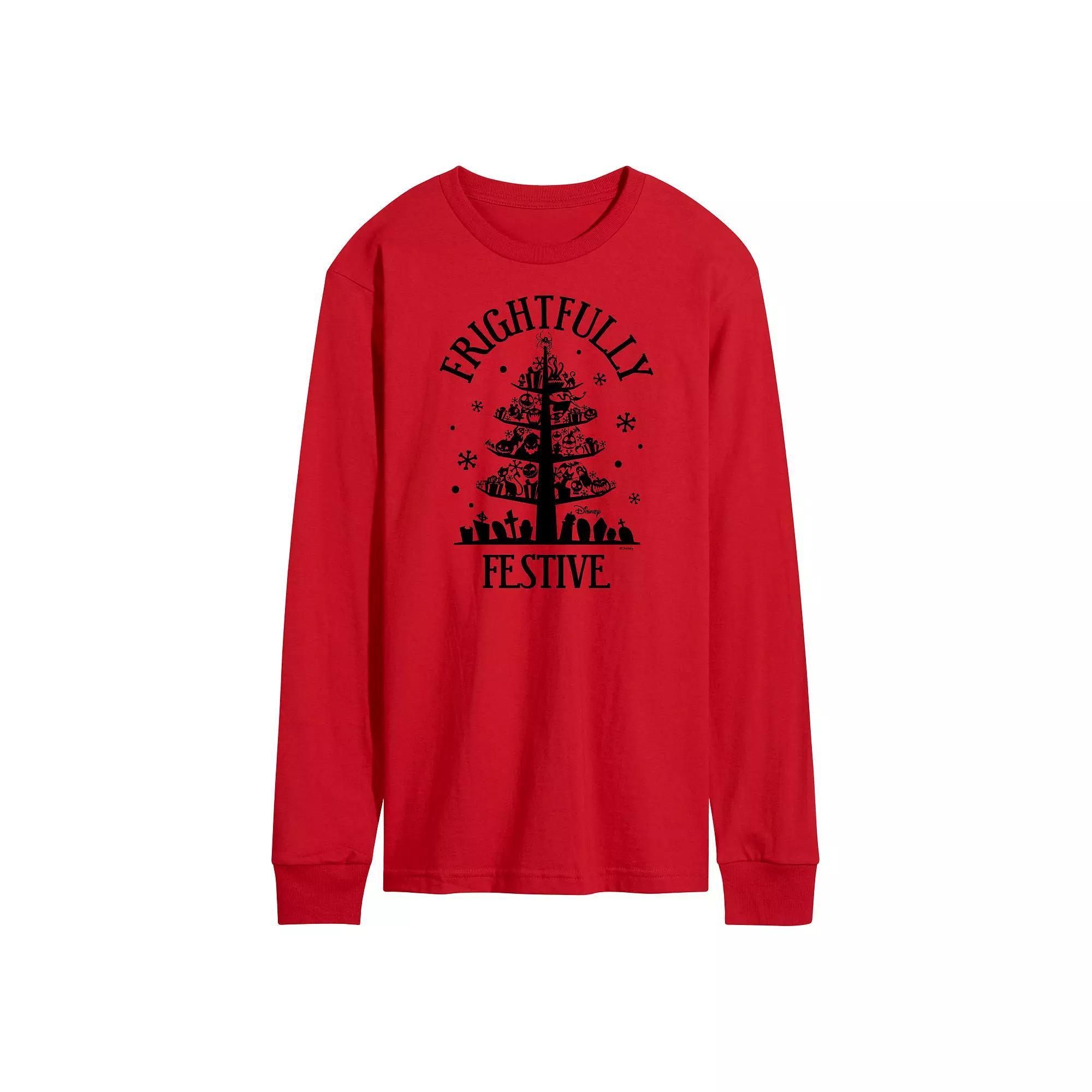 Disney's The Nightmare Before Christmas Frightfully Festive Tee, Men's,  Product Image