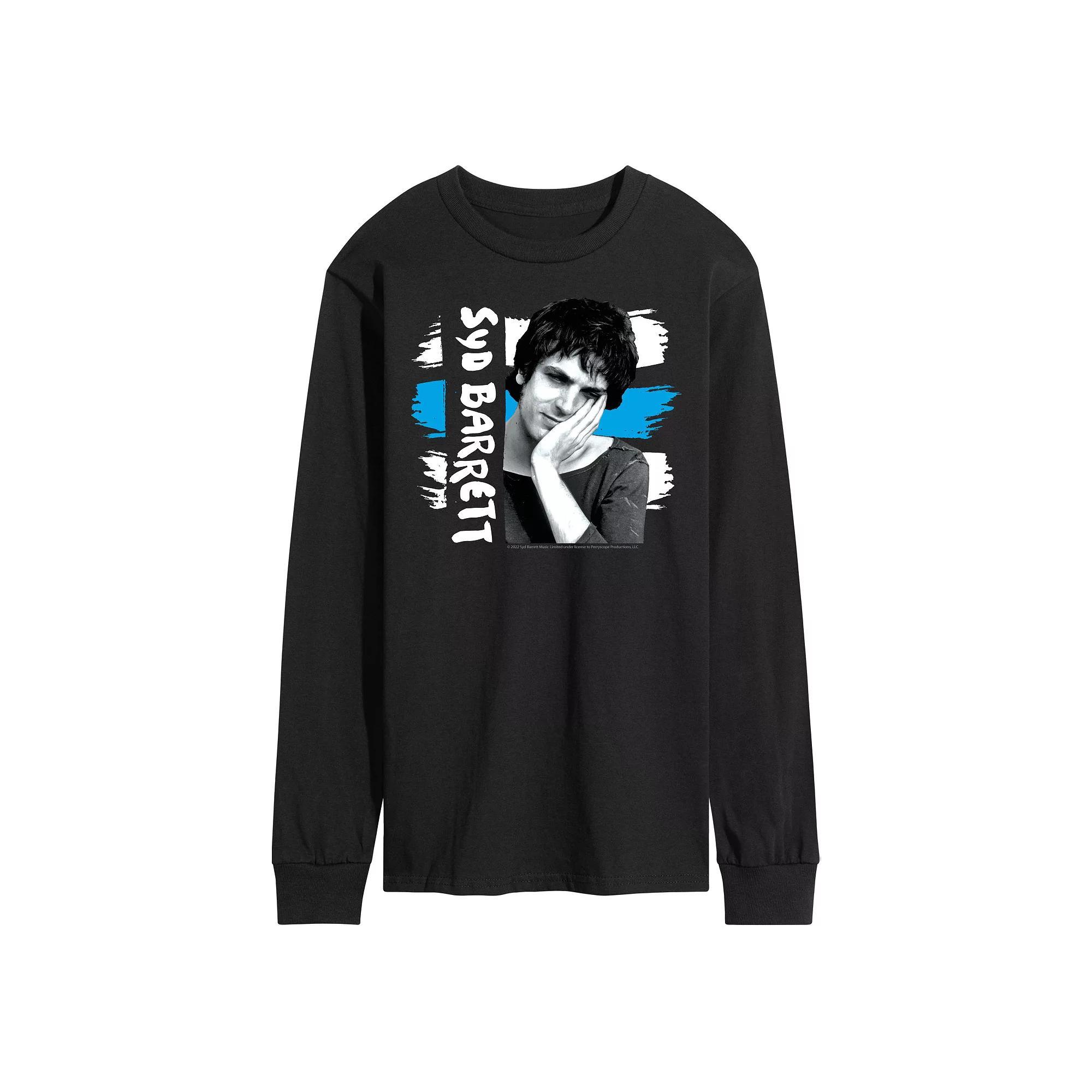 Men's Syd Barrett Paint Strokes Long Sleeve, Size: Large, Black Product Image