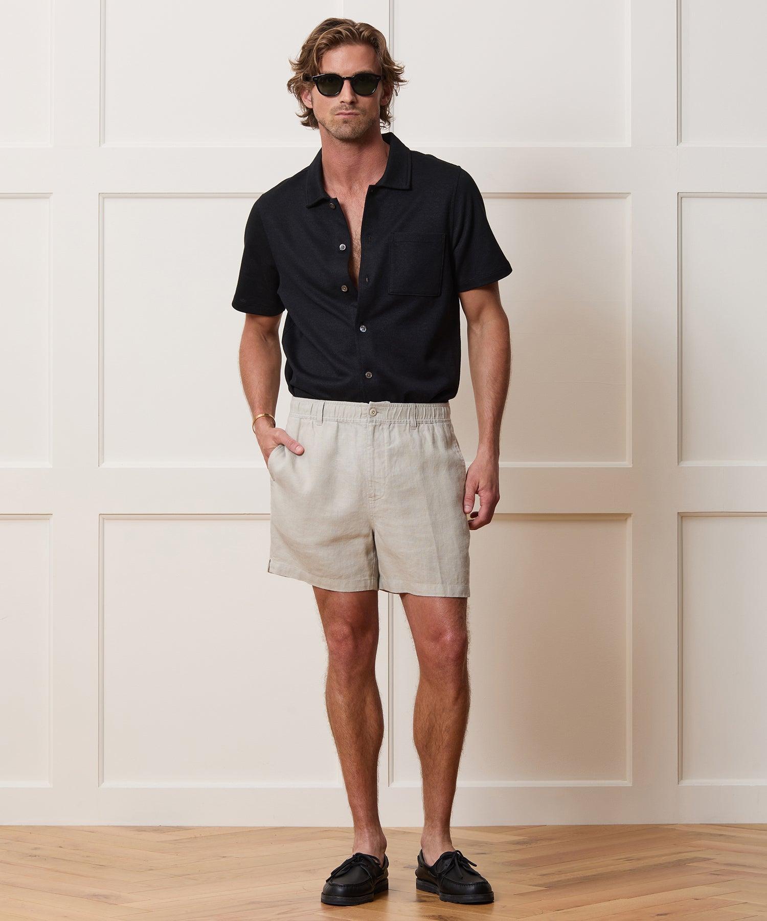 5" Linen Beachcomber Short Product Image