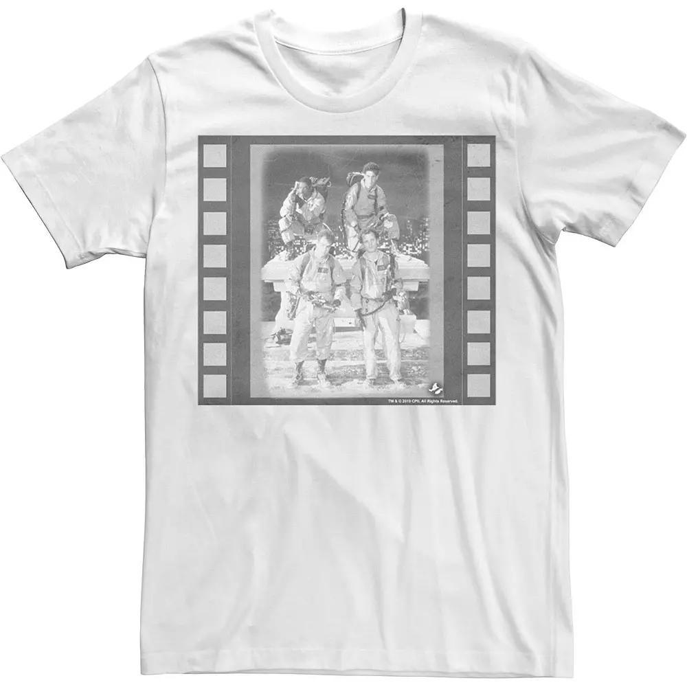 Men's Ghostbusters Group Shot Vintage Film Poster Tee,  Product Image