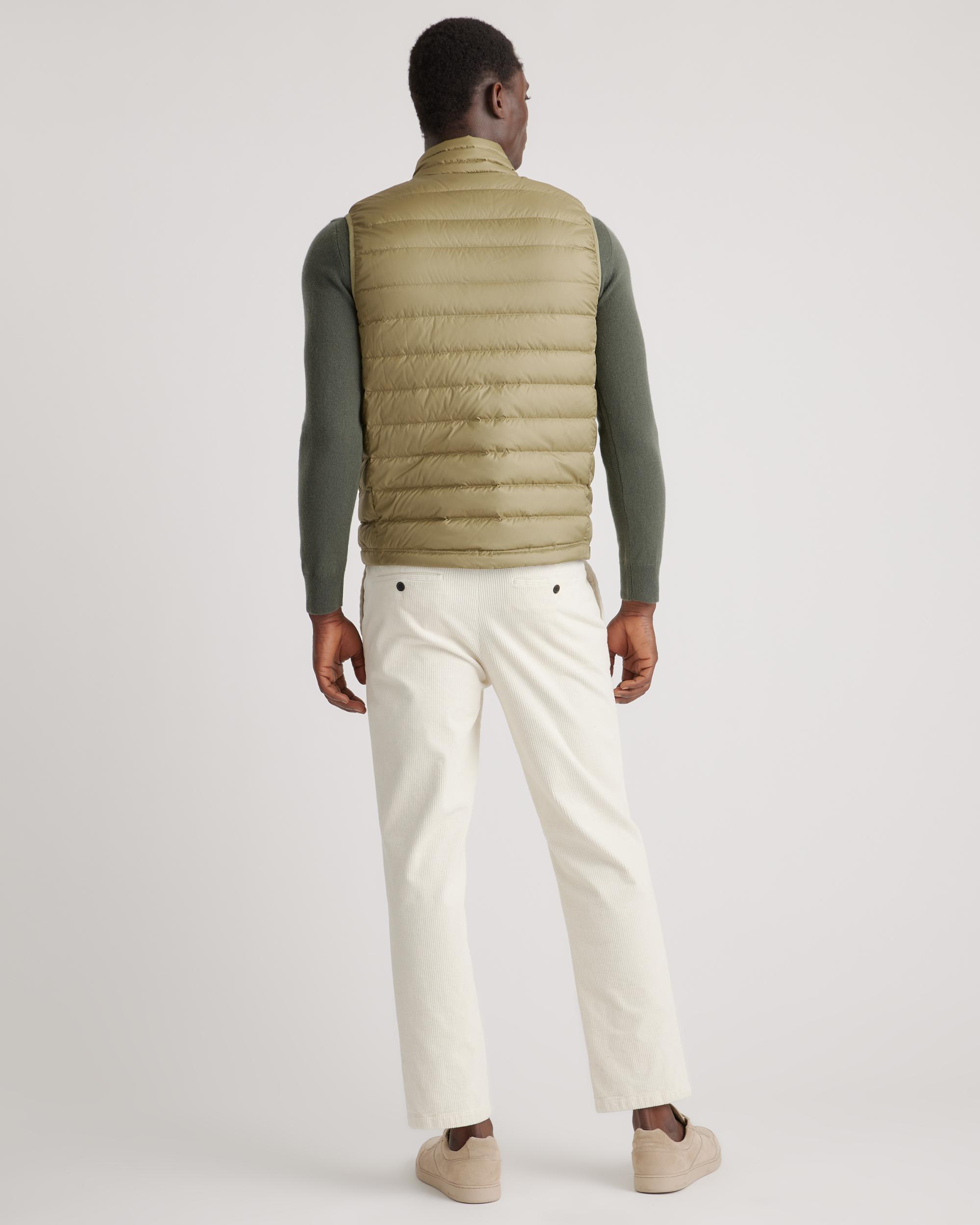 Quince | Men's Lightweight Down Packable Puffer Vest Recycled Polyester Product Image
