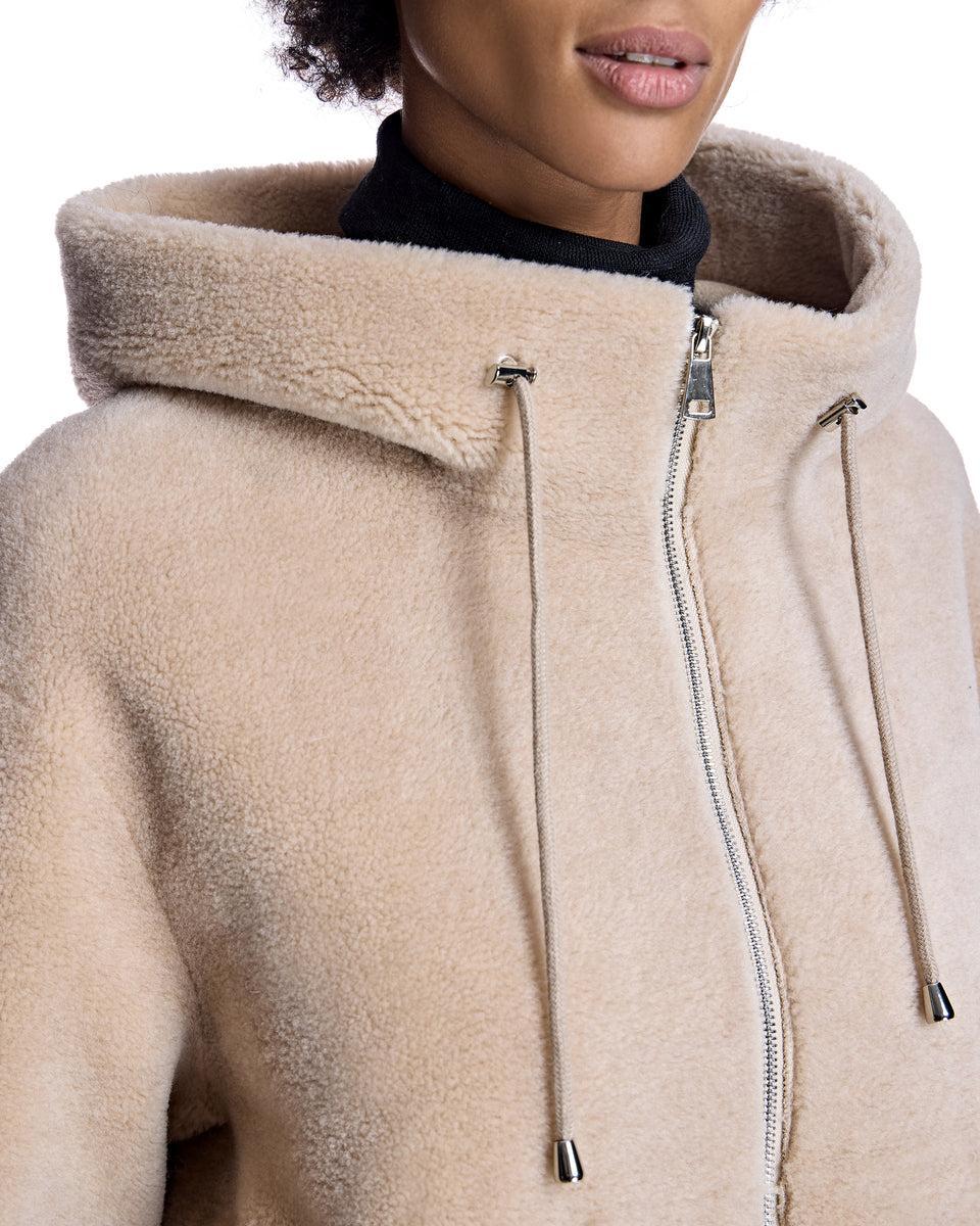 Julia & Stella by Maximilian Lamb's Wool Parka Product Image