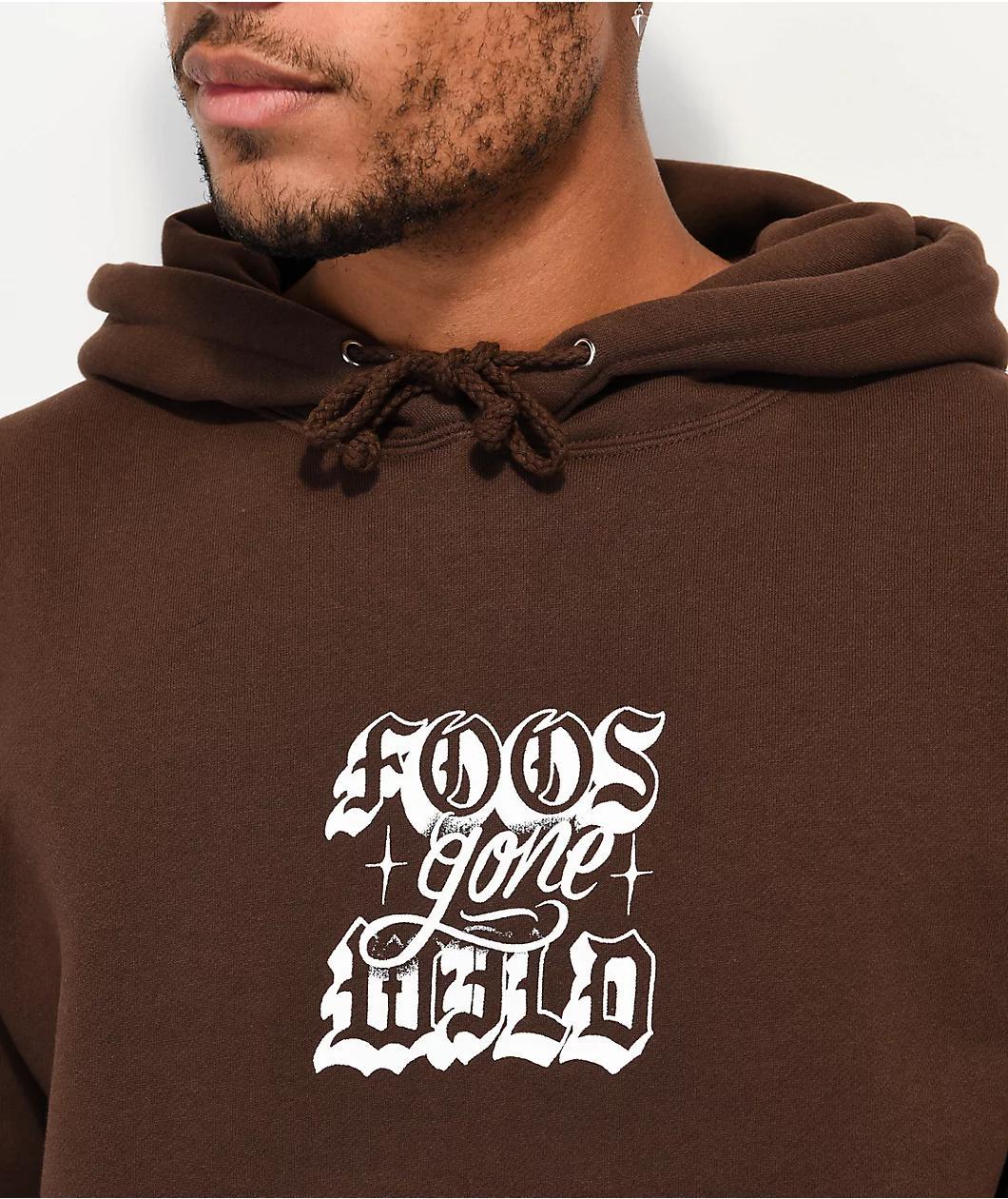 Foos Gone Wild Brown Hoodie Product Image