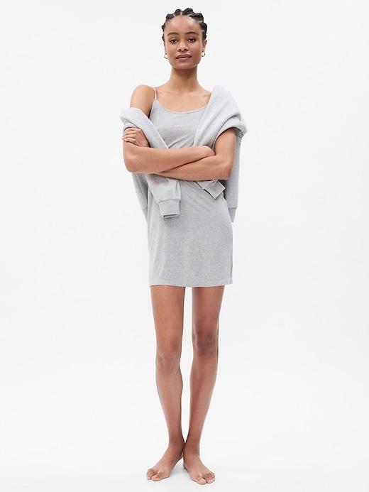 Modal Essential Pajama Slip Dress Product Image