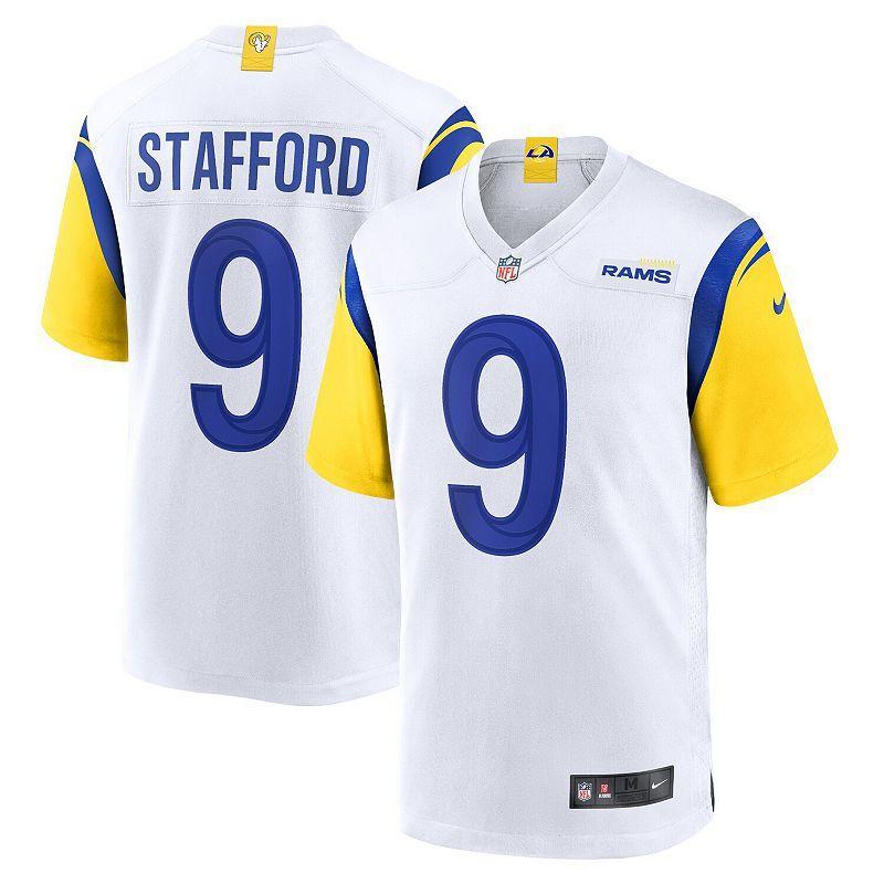 Mens Nike Matthew Stafford Los Angeles Rams Alternate Game Jersey Product Image