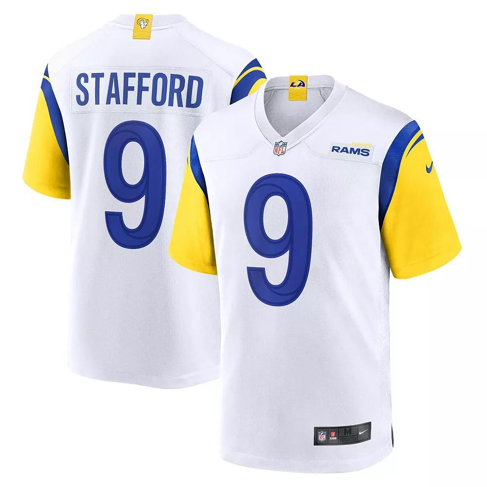 Mens Nike Matthew Stafford Los Angeles Rams Alternate Game Jersey Product Image