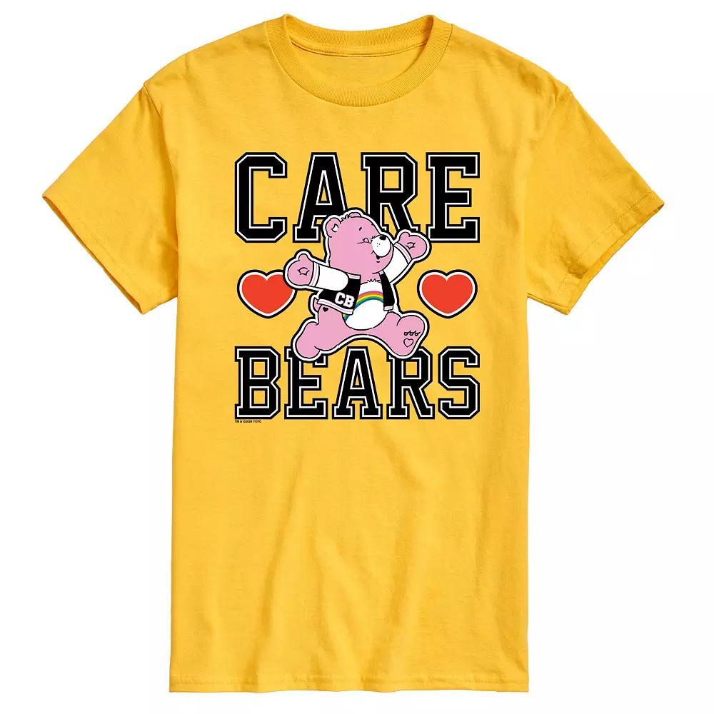 Men's Care Bears Varsity Graphic Tee, Size: Large, White Product Image