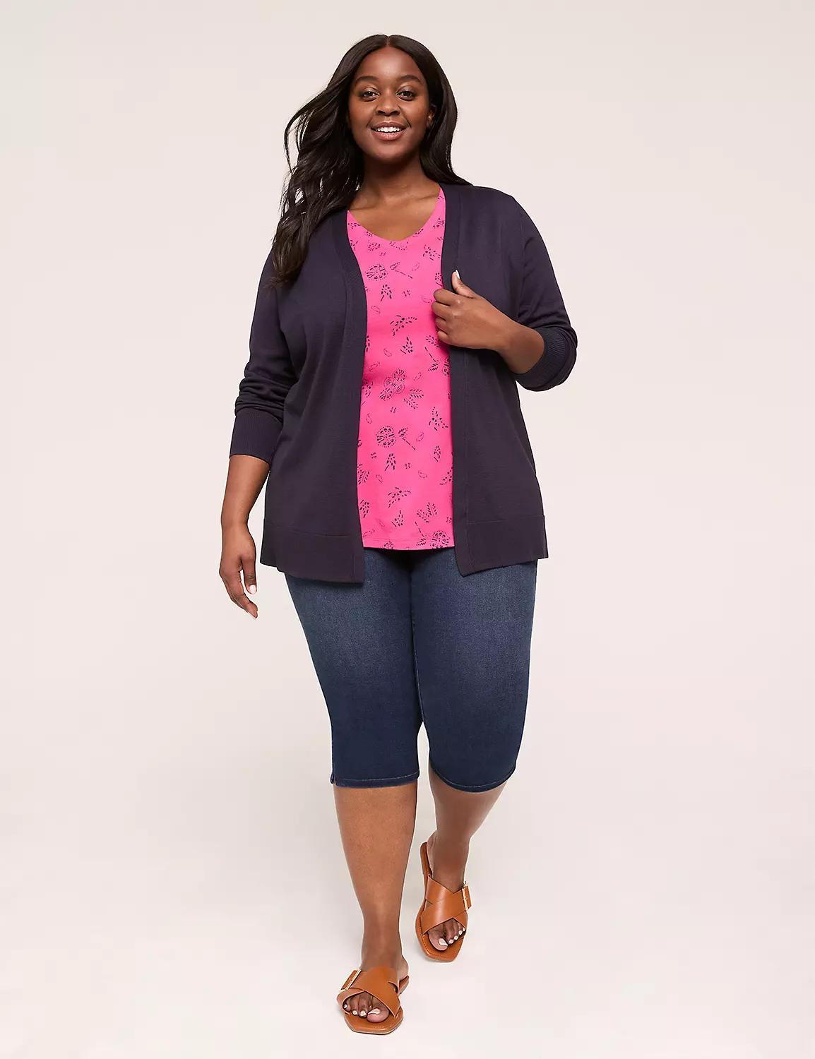 Perfect Sleeve V-Neck Tee Product Image