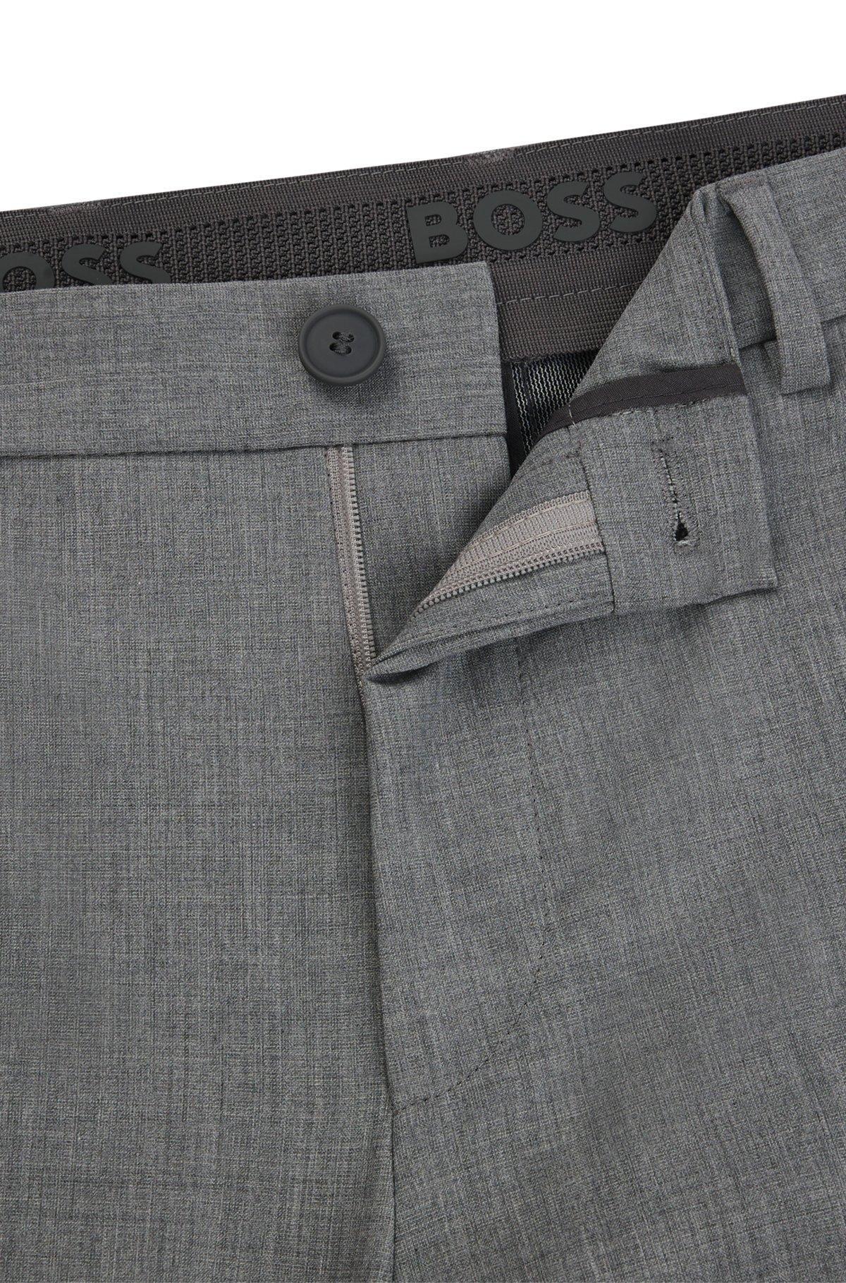 Slim-fit trousers in performance-stretch fabric Product Image