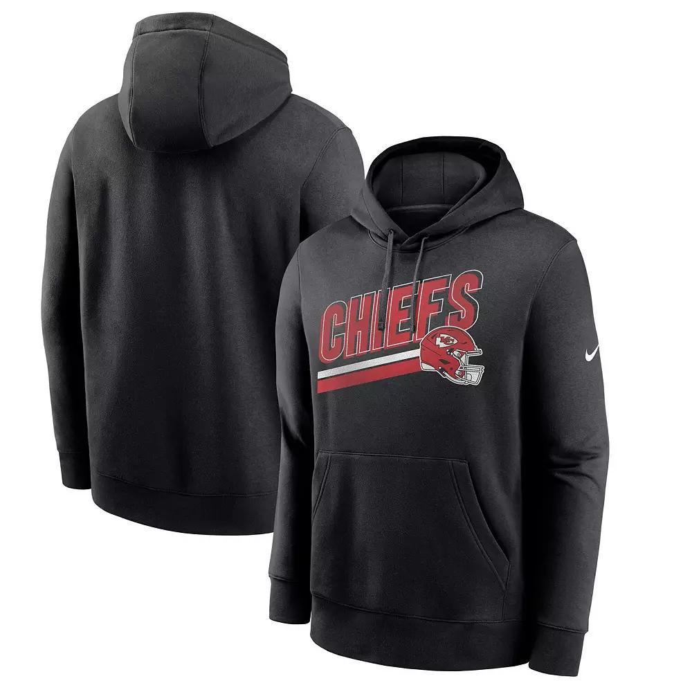 Men's Nike Black Kansas City Chiefs Club Fleece Pullover Hoodie,  Product Image