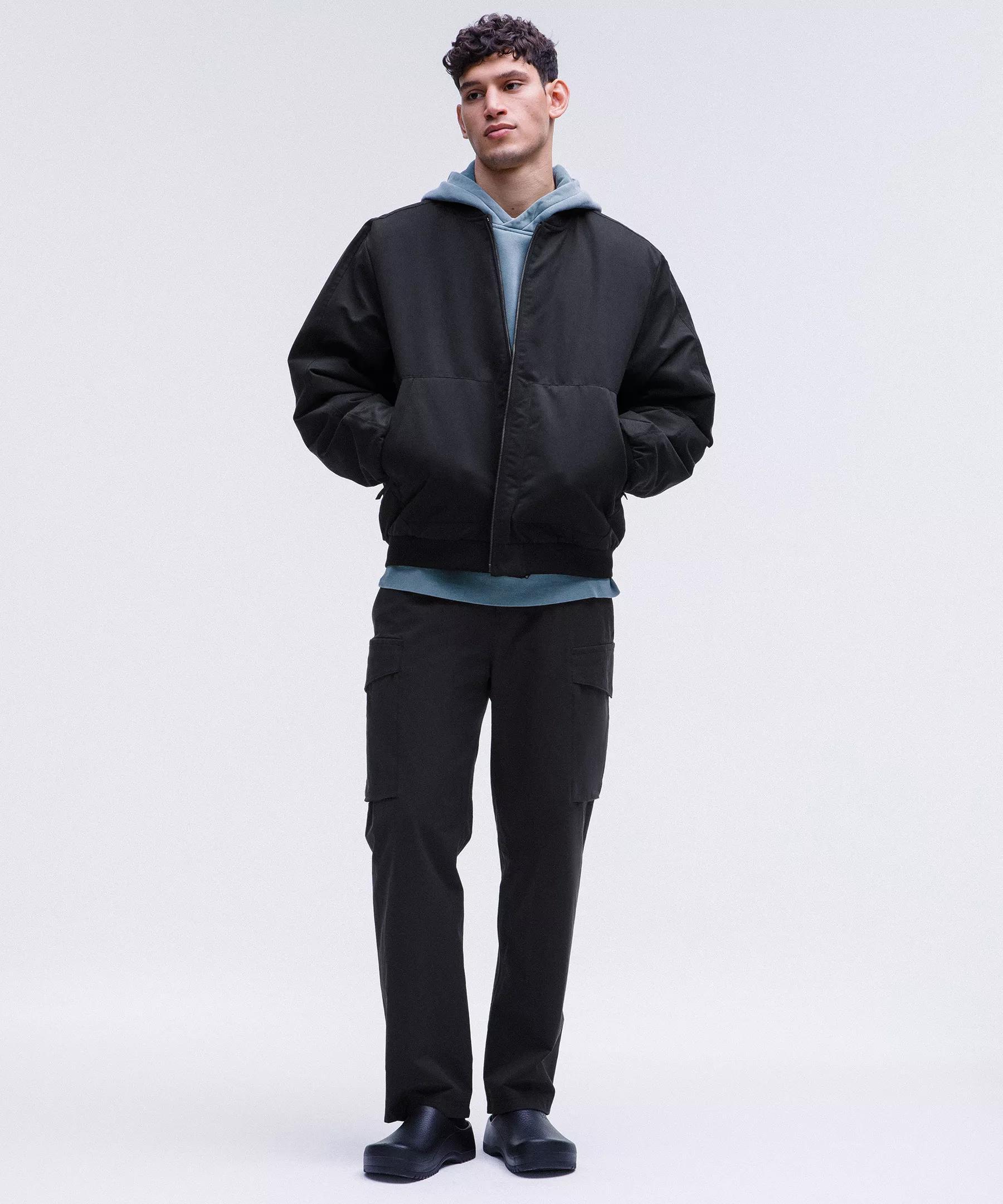 Men's Reversible Insulated Bomber Jacket Product Image