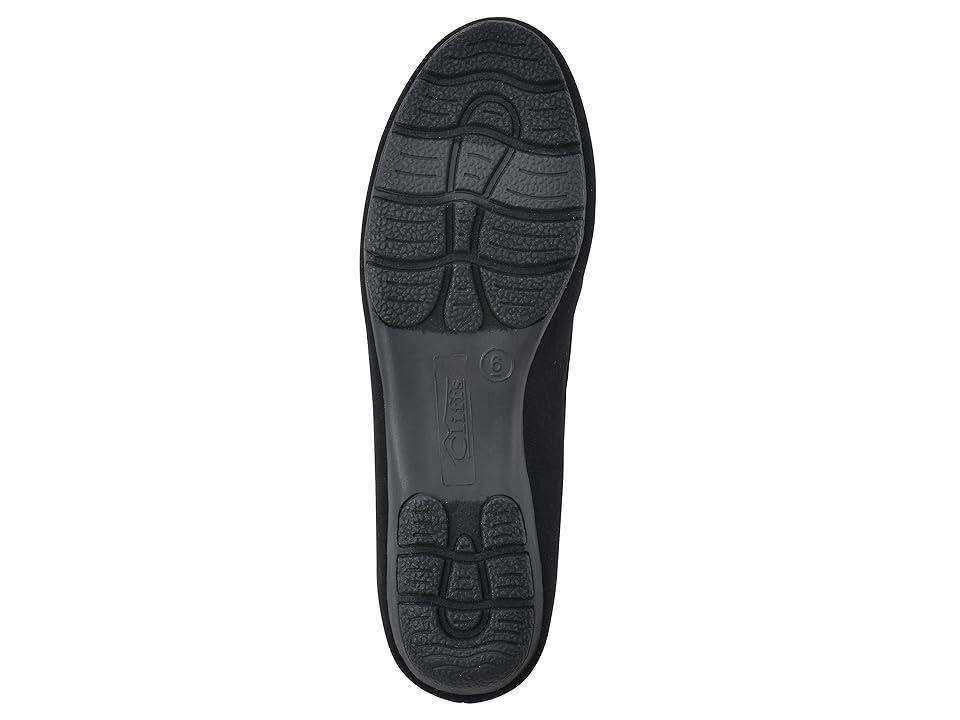 Cliffs By White Mountain Gush Women's Flats, Size: 9, Black Suedette Product Image