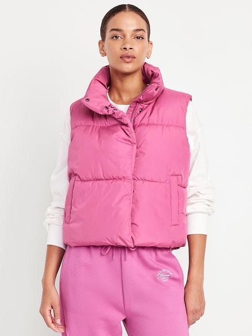 Quilted Puffer Vest Product Image