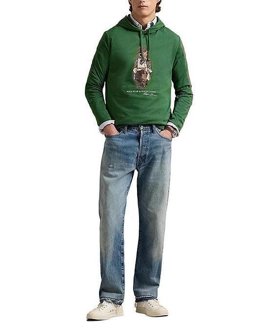 Polo Ralph Lauren Polo Bear Graphic Long Sleeve Hoodie T-Shirt Product Image