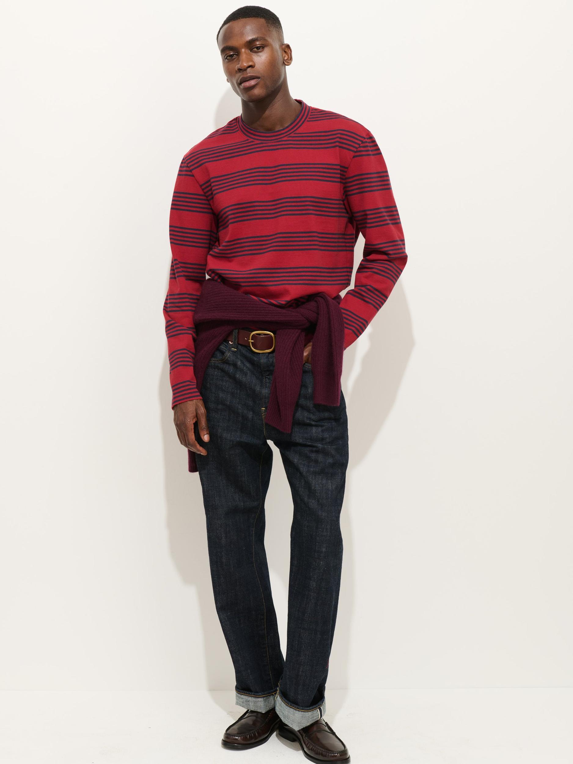 Matt Striped Tee Product Image