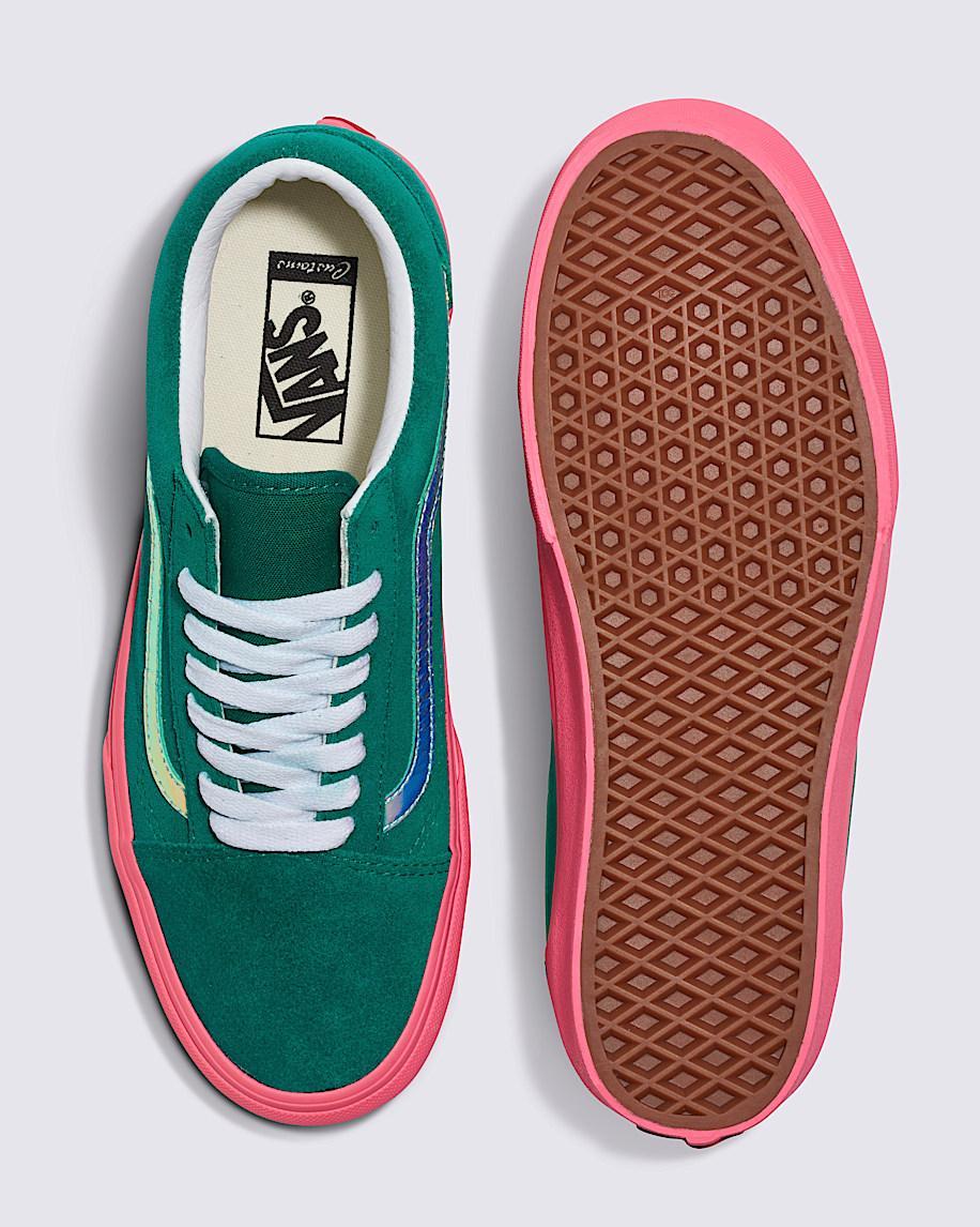 Customs Old Skool Platform Suede Shoe in Customs| Vans US Product Image