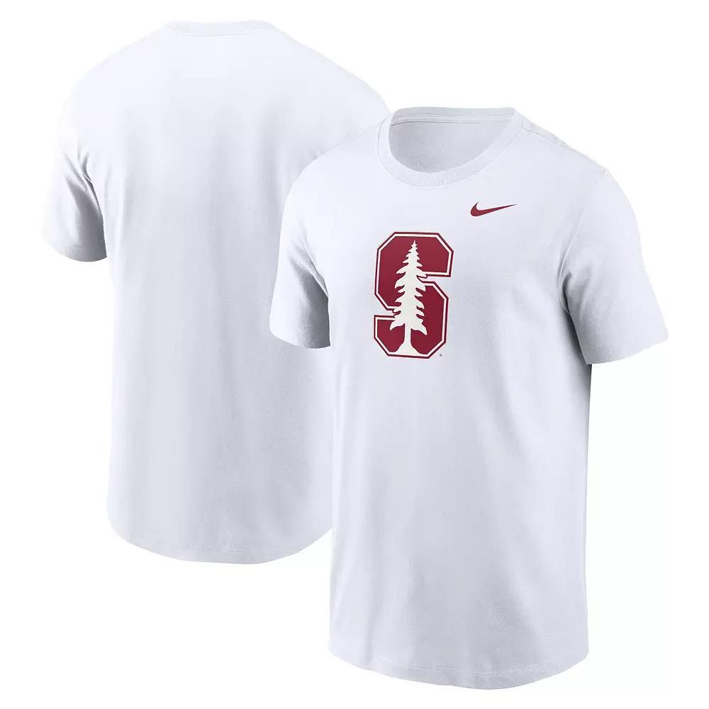 Men's Nike White Stanford Cardinal Primetime Evergreen Logo T-Shirt,  Product Image