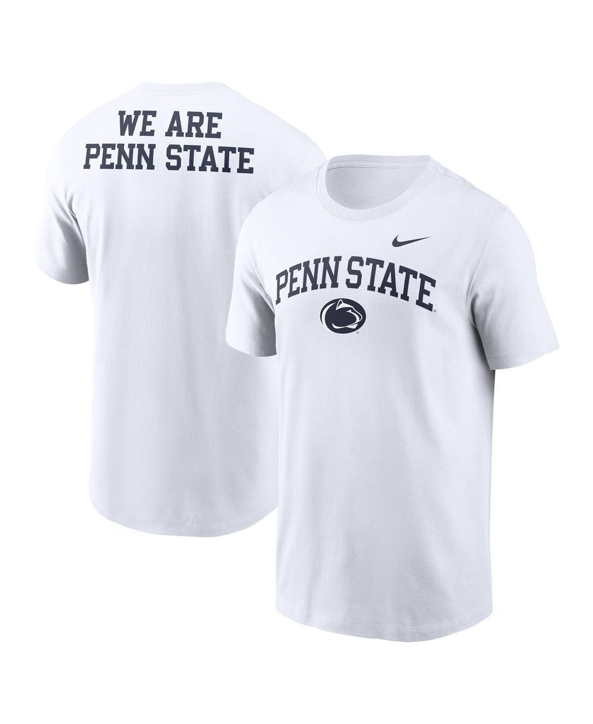 Men's Nike White Penn State Nittany Lions Blitz 2-Hit T-Shirt, Size: Medium Product Image