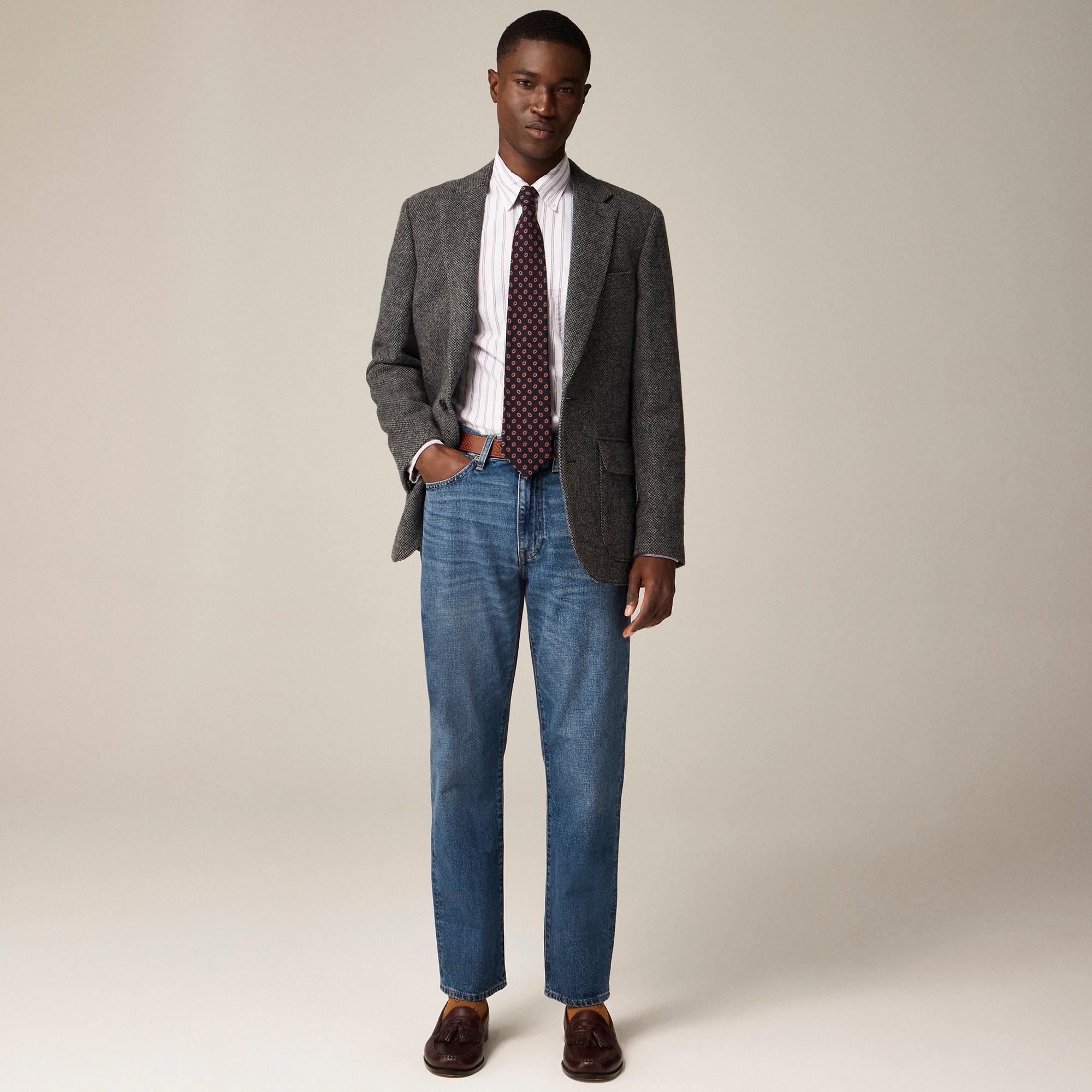 Ludlow Slim-fit blazer in English merino wool twill Product Image