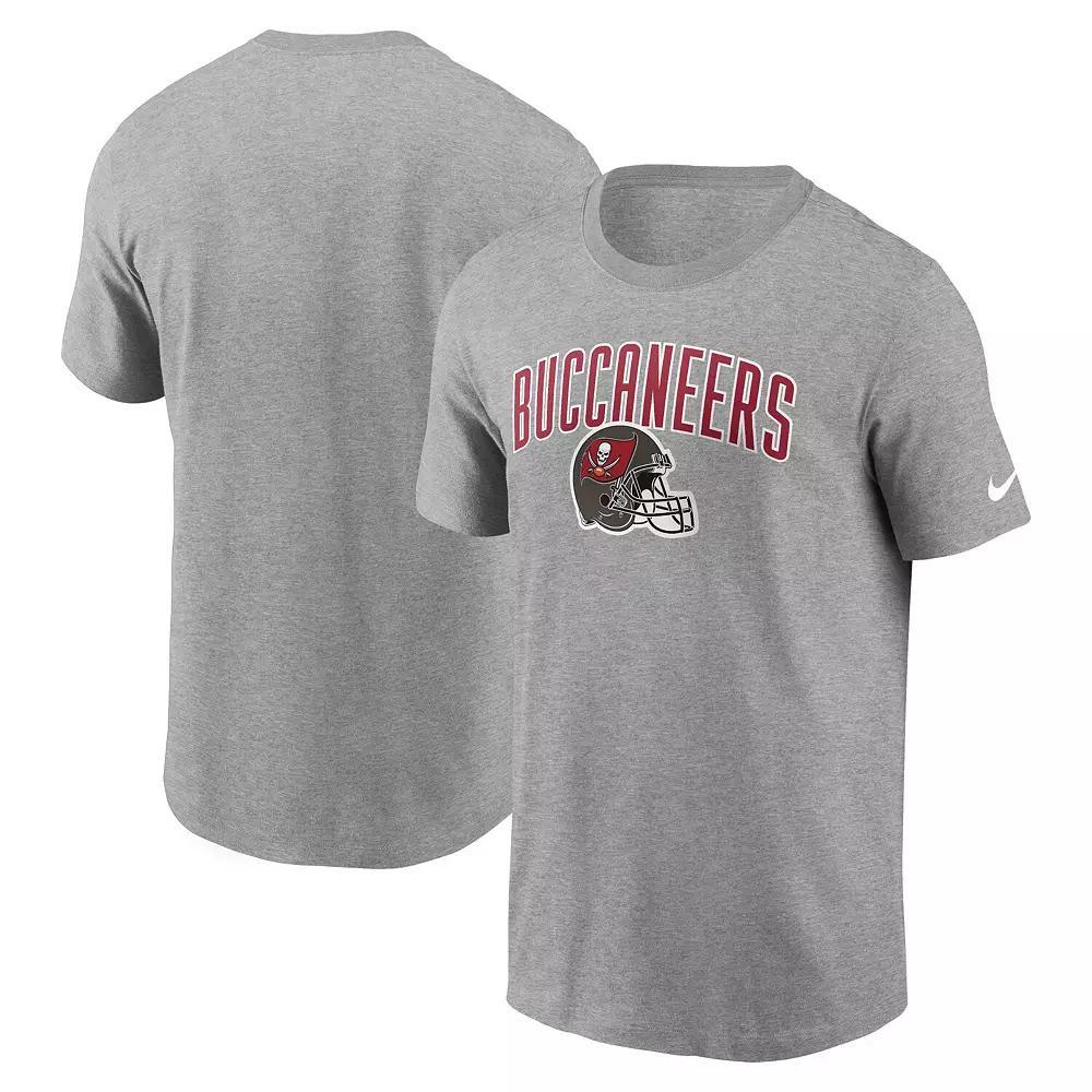 Men's Nike Heathered Gray Tampa Bay Buccaneers Team Athletic T-Shirt, Size: 3XL, Grey Product Image