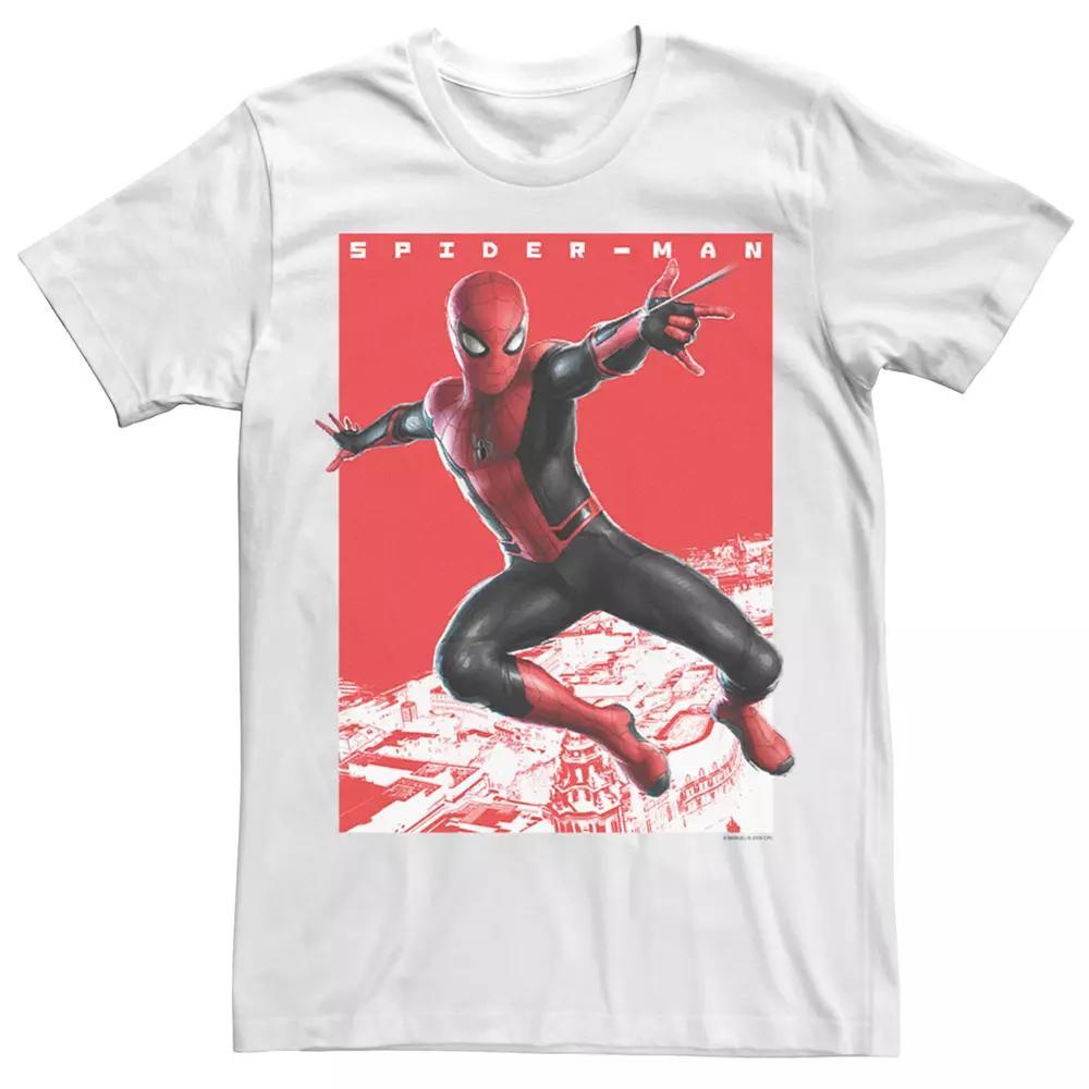 Men's Marvel Spider-Man Poster Tee,  Product Image