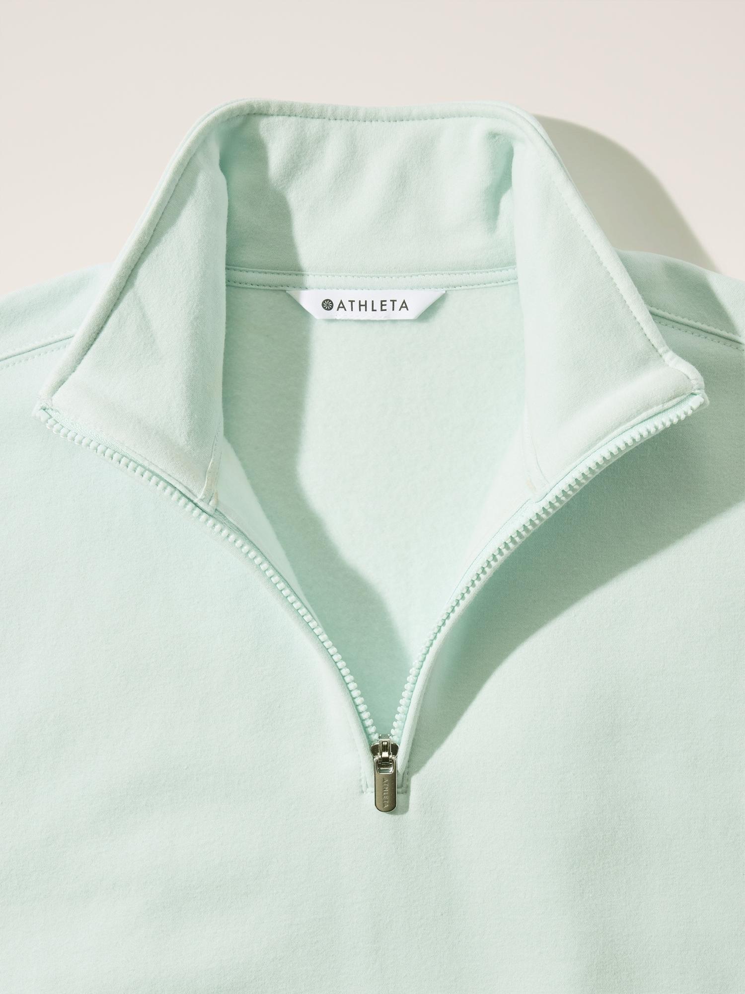 Forever Fleece 1/2 Zip High Hip Sweatshirt Product Image
