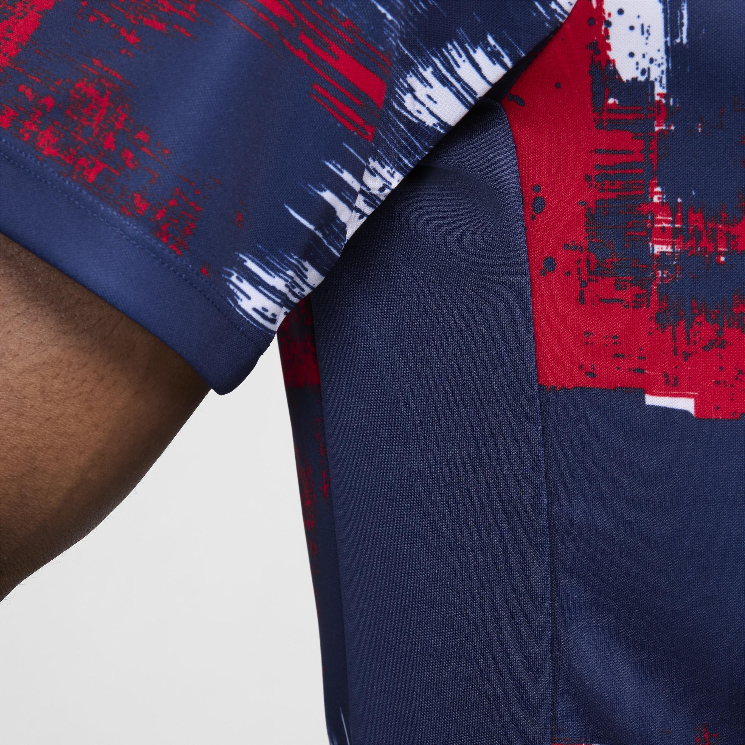 Men's Nike Navy Paris Saint-Germain 2024/25 Home Academy Pro Pre-Match Top, Size: Large, Psg Blue Product Image