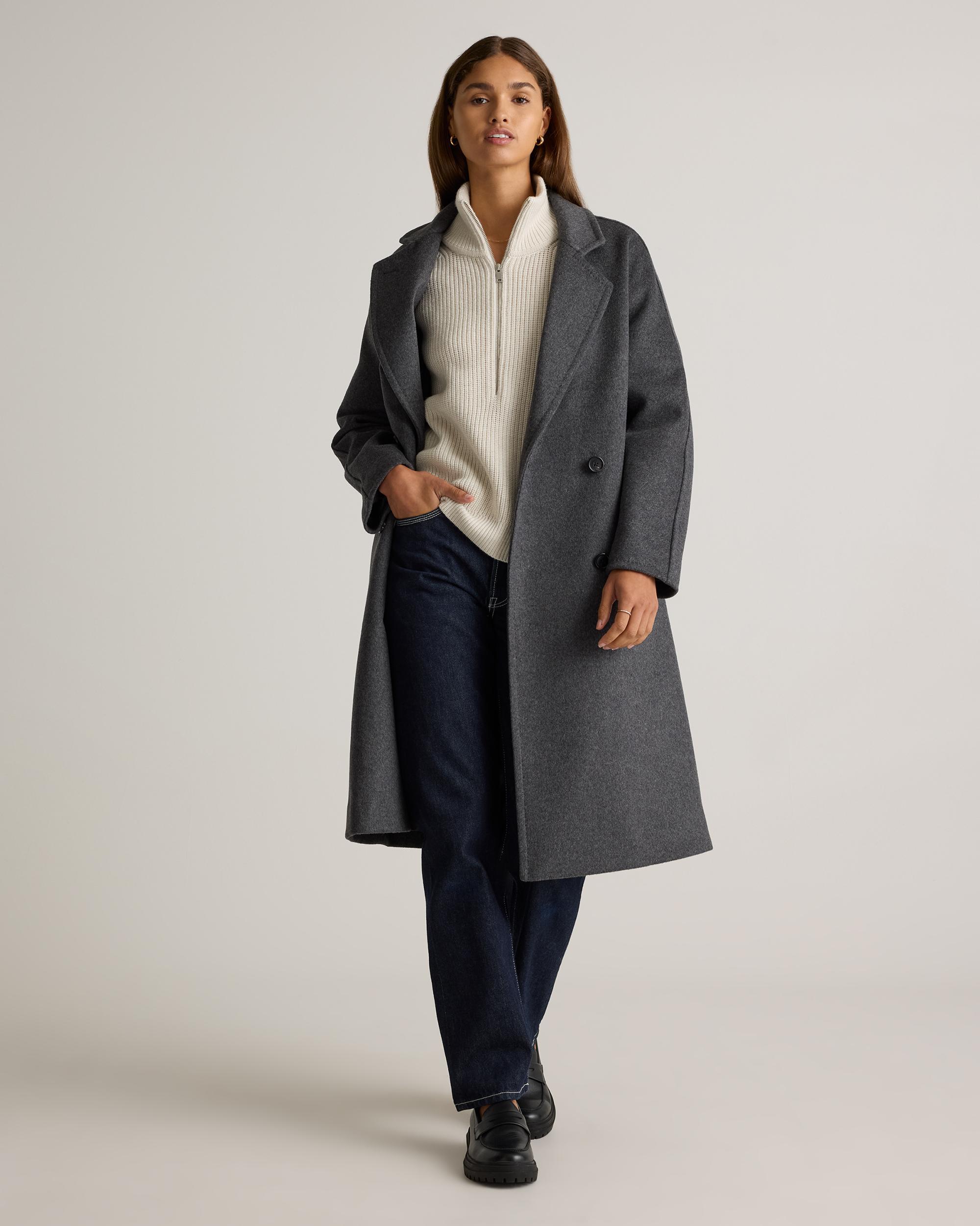 Quince | Men's Italian Wool Overcoat Size XL, Wool/Nylon Product Image