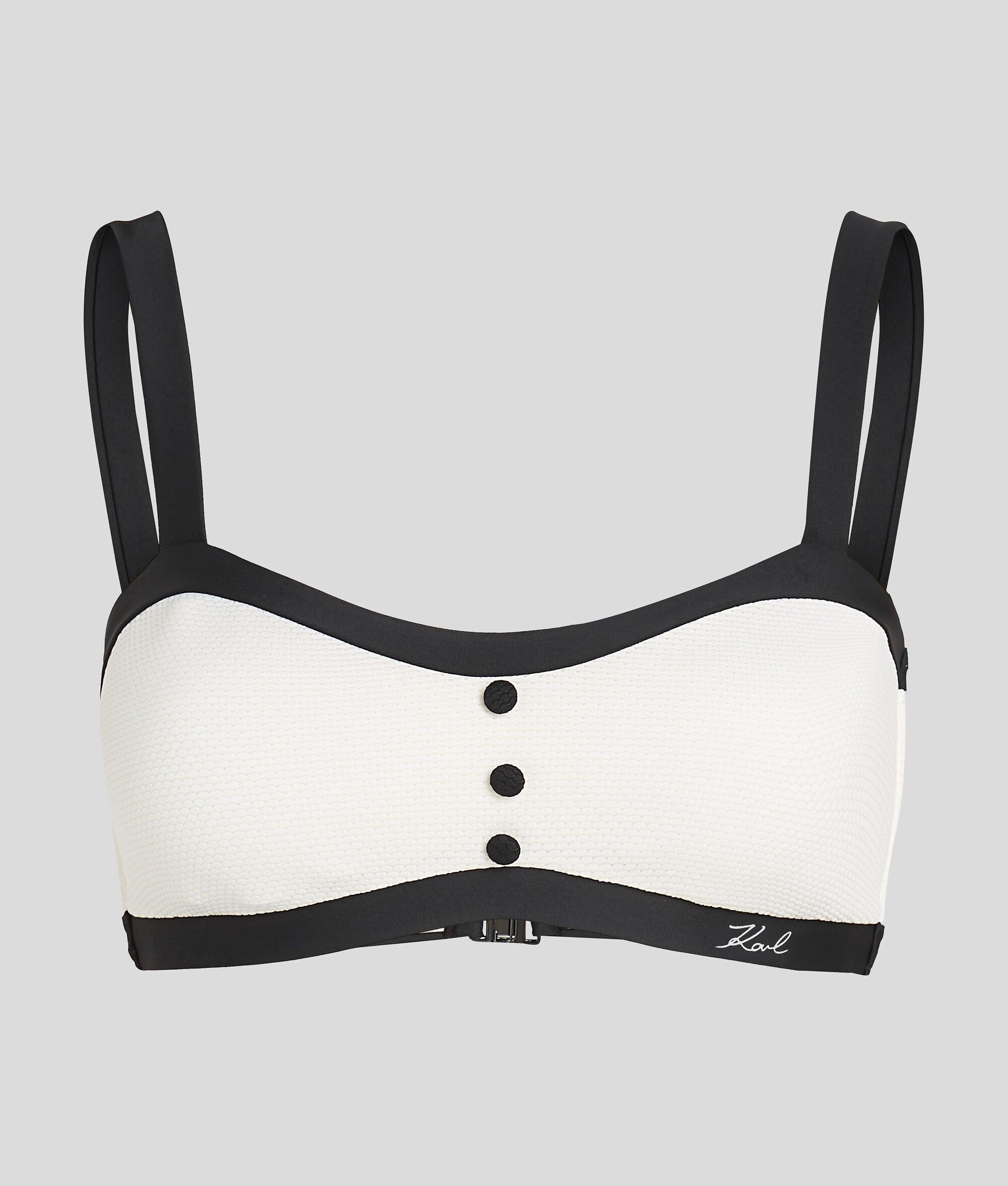 MONOCHROME BANDEAU BIKINI TOP Product Image