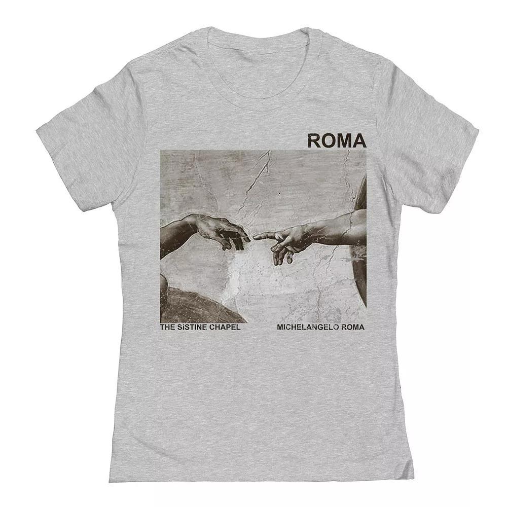 Juniors Roma Womens Graphic Tee, Girls Product Image