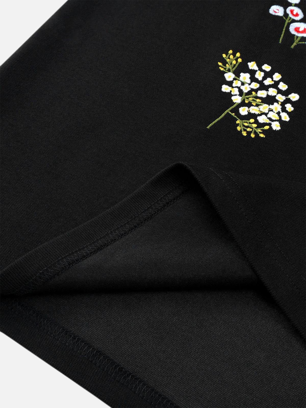 Aelfric Eden Floral Embroidery Tee Product Image