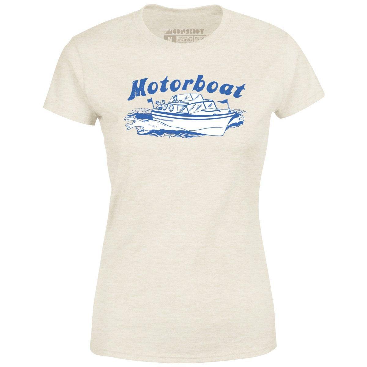 Motorboat - Women's T-Shirt Female Product Image