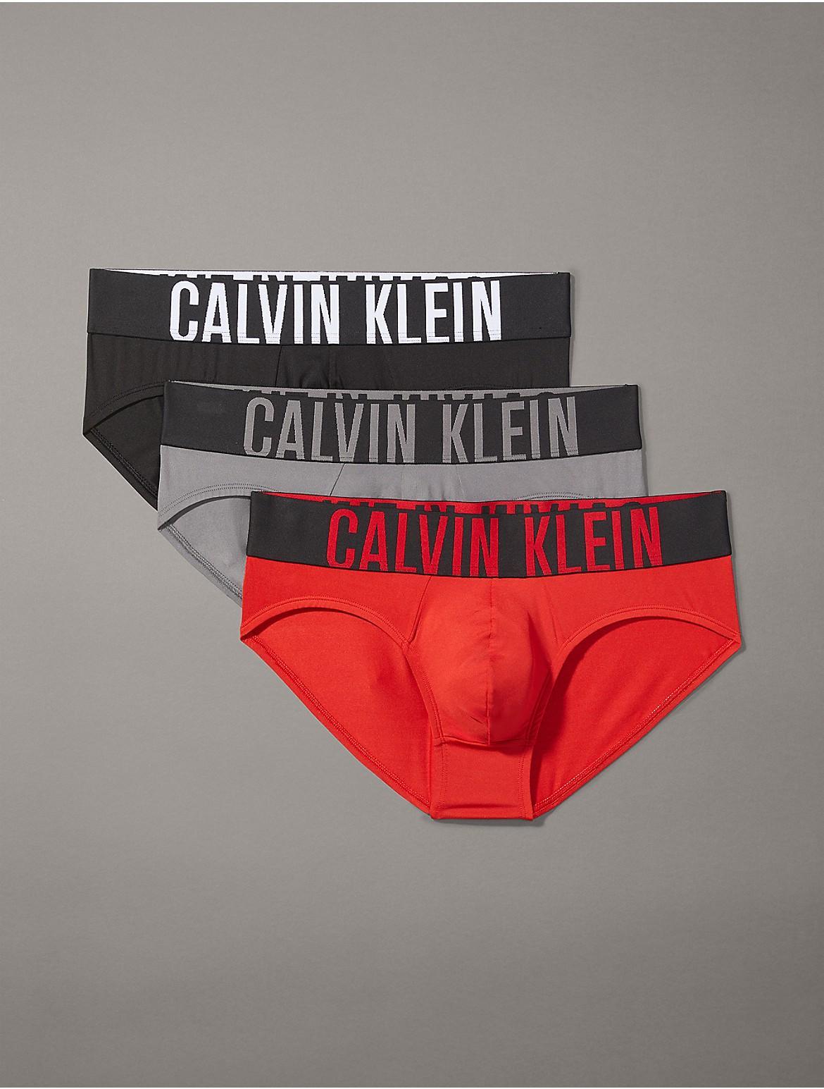 Calvin Klein Mens Intense Power Micro 3-Pack Hip Brief - Multi Product Image