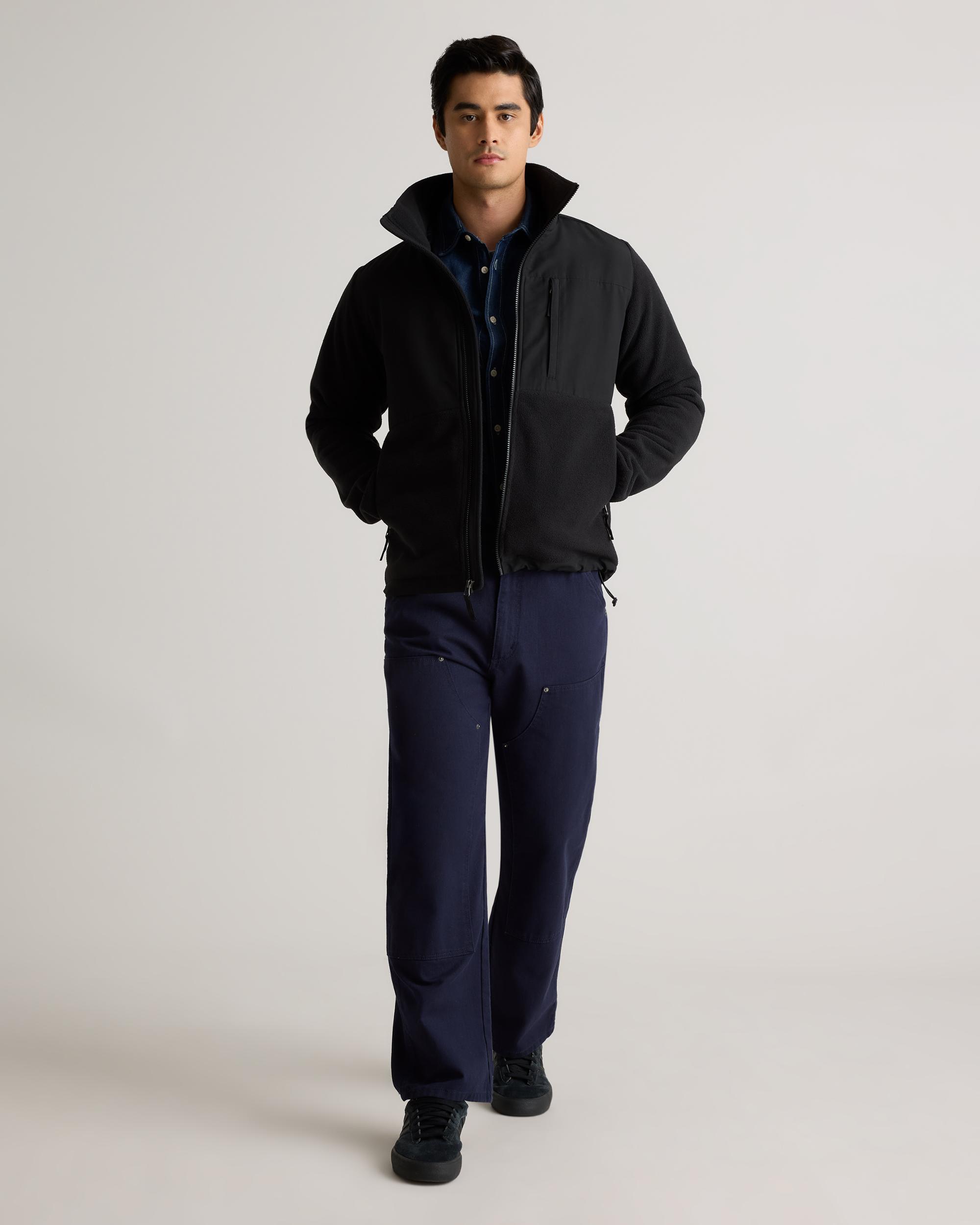 Quince | Men's Polar Fleece Full-Zip Jacket Recycled Polyester Product Image
