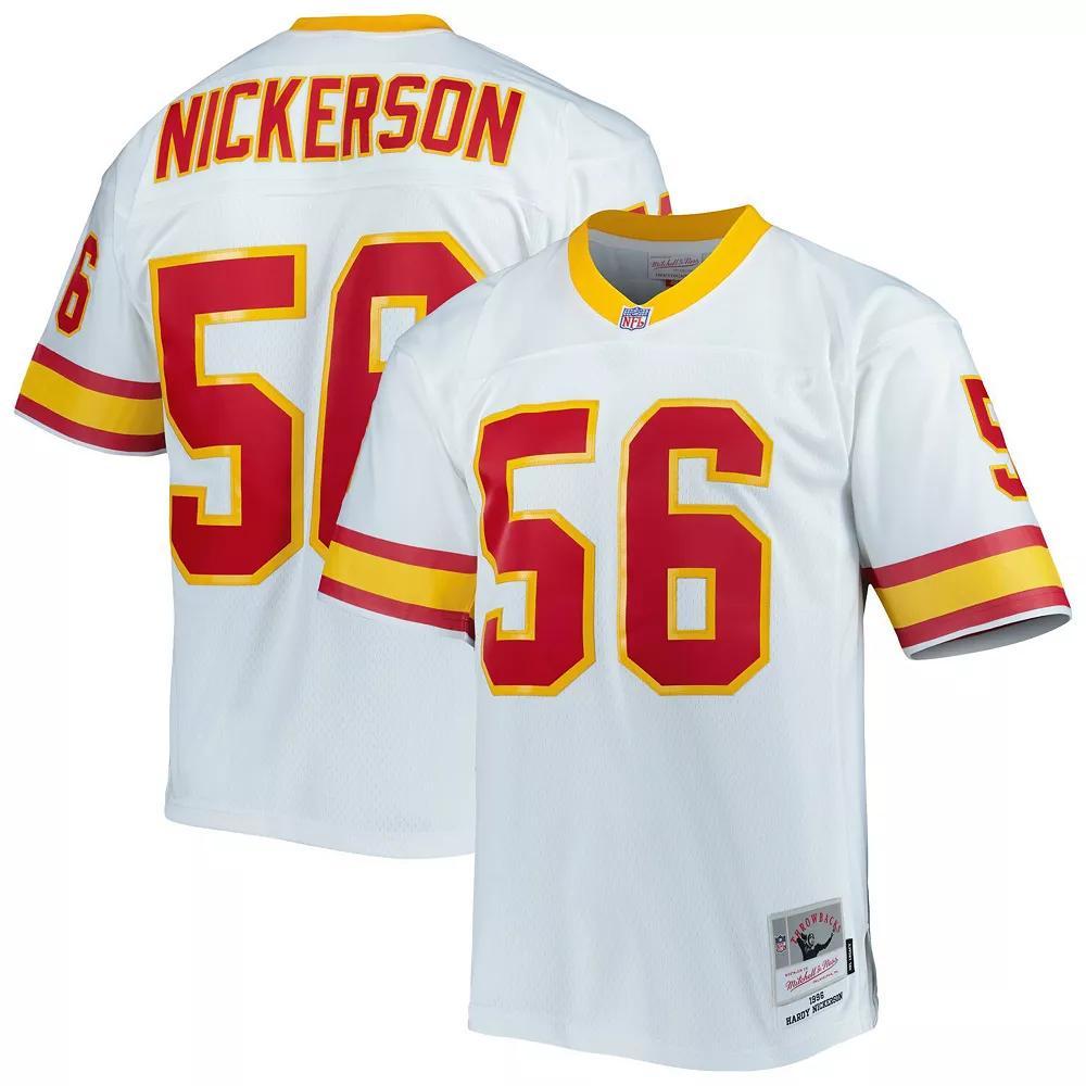 Men's Mitchell & Ness Hardy Nickerson White Tampa Bay Buccaneers 1996 Legacy Replica Jersey,  Product Image