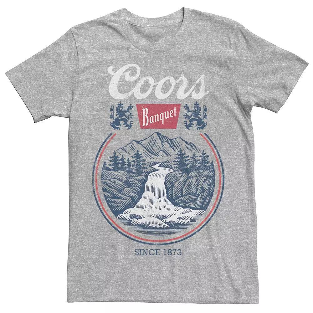 Big & Tall Miller Coors Banquet Since 1879 Circle Stamp Tee, Men's,  Product Image