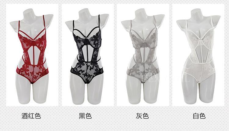 Lingerie Lace Bodysuit Product Image