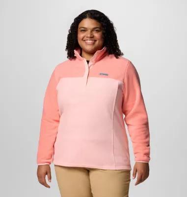 Columbia Women's Benton Springs Half Snap Pullover Fleece II - Plus Size- Product Image