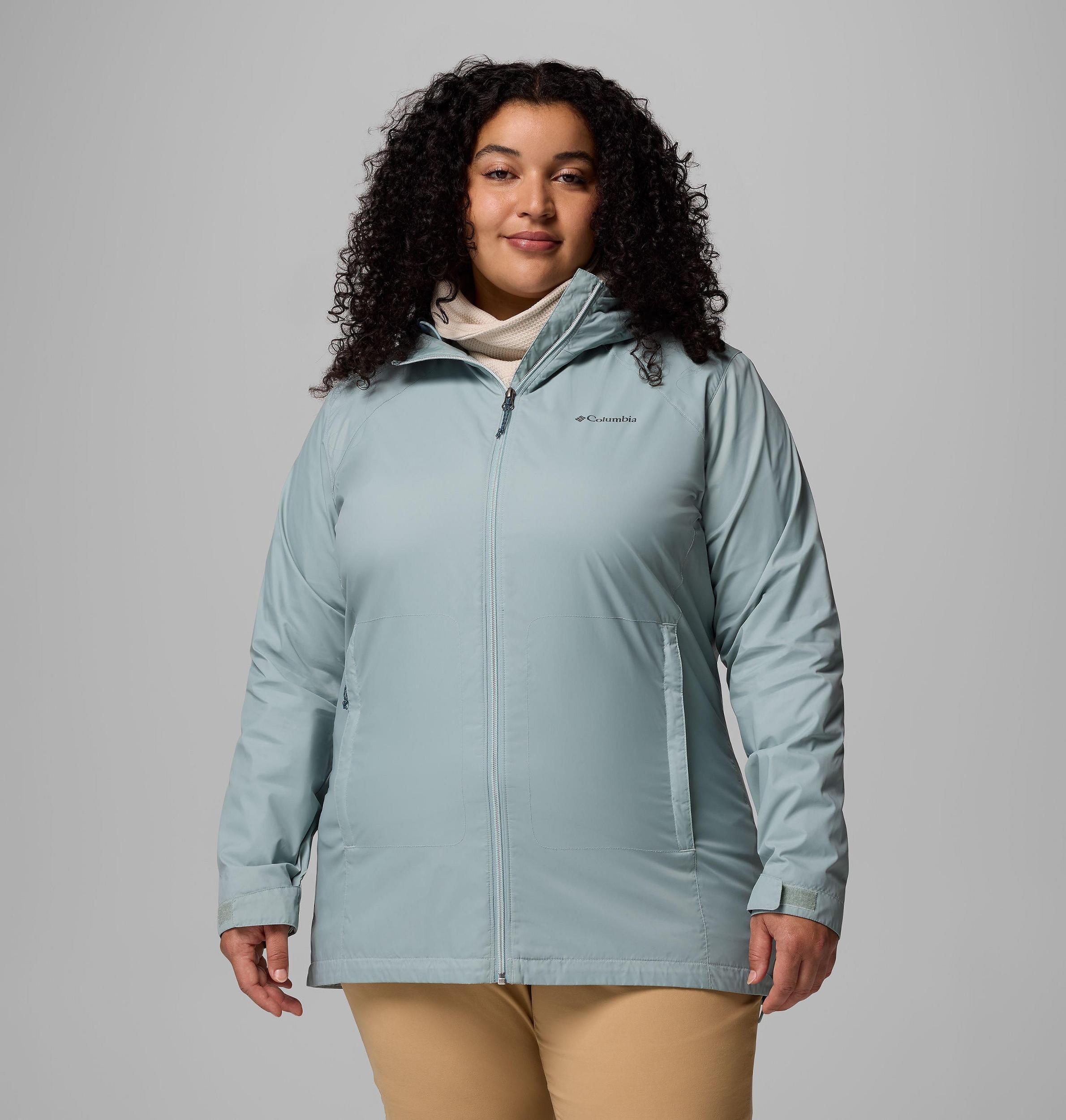 Columbia Womens Switchback II Lined Long Jacket - Plus Size- Product Image
