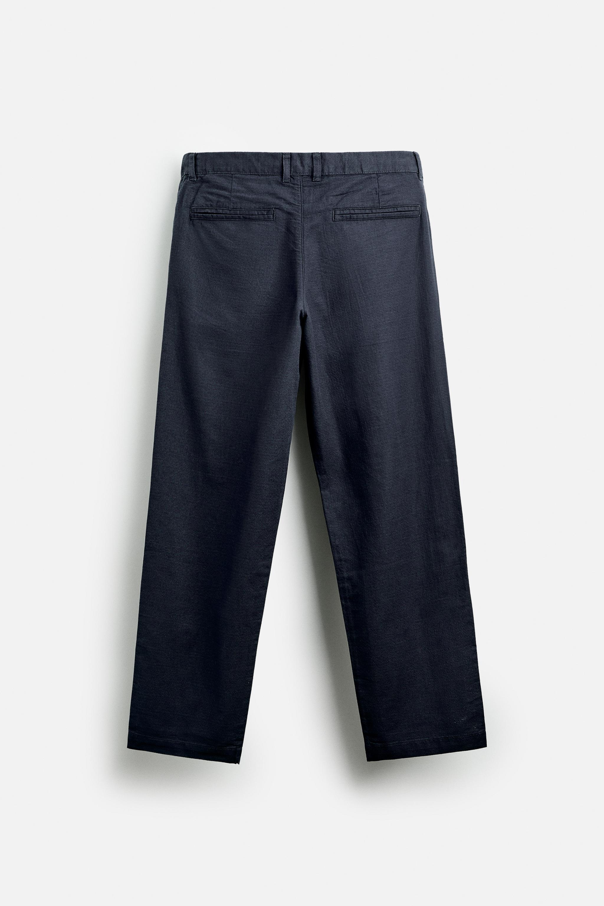 COTTON - LINEN PANTS Product Image