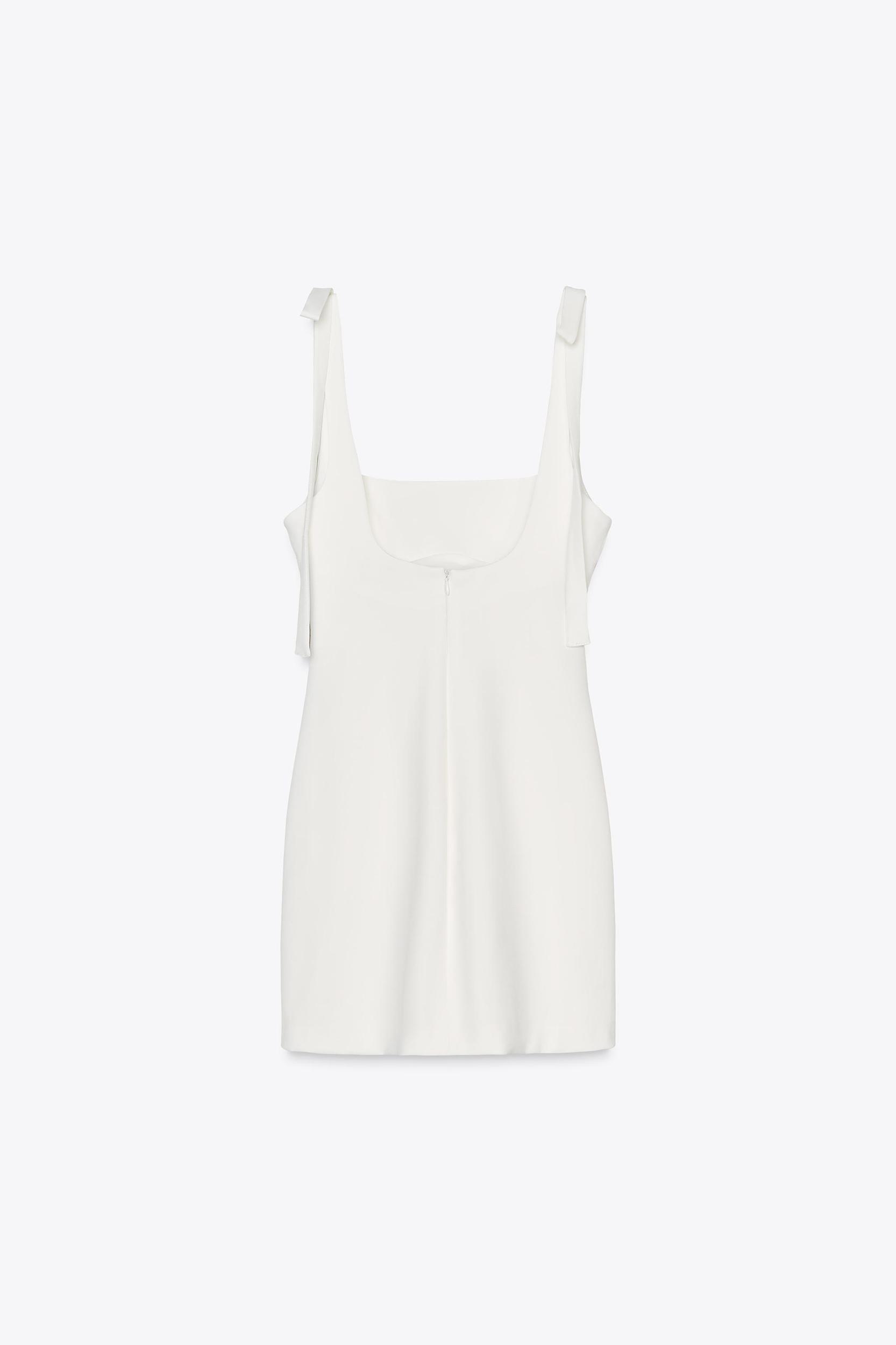 SHORT TIE-STRAP DRESS Product Image