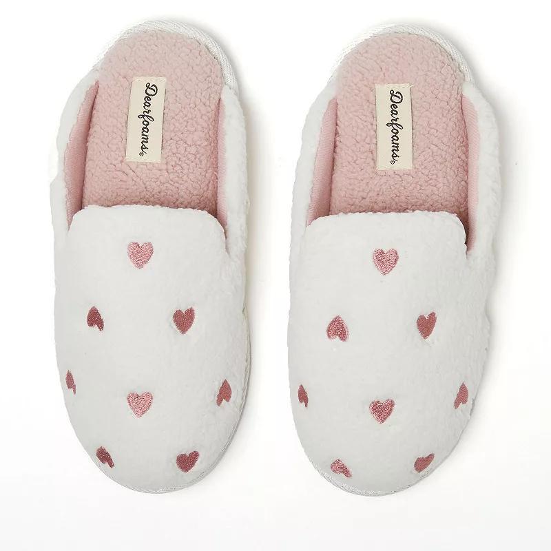 Dearfoams Womens Tab Scuff Slipper Product Image