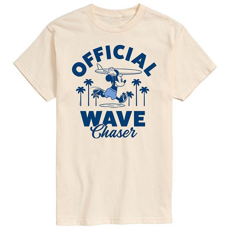 Disney's Mickey Mouse Men's "Official Wave Chaser" Graphic Tee,  Product Image