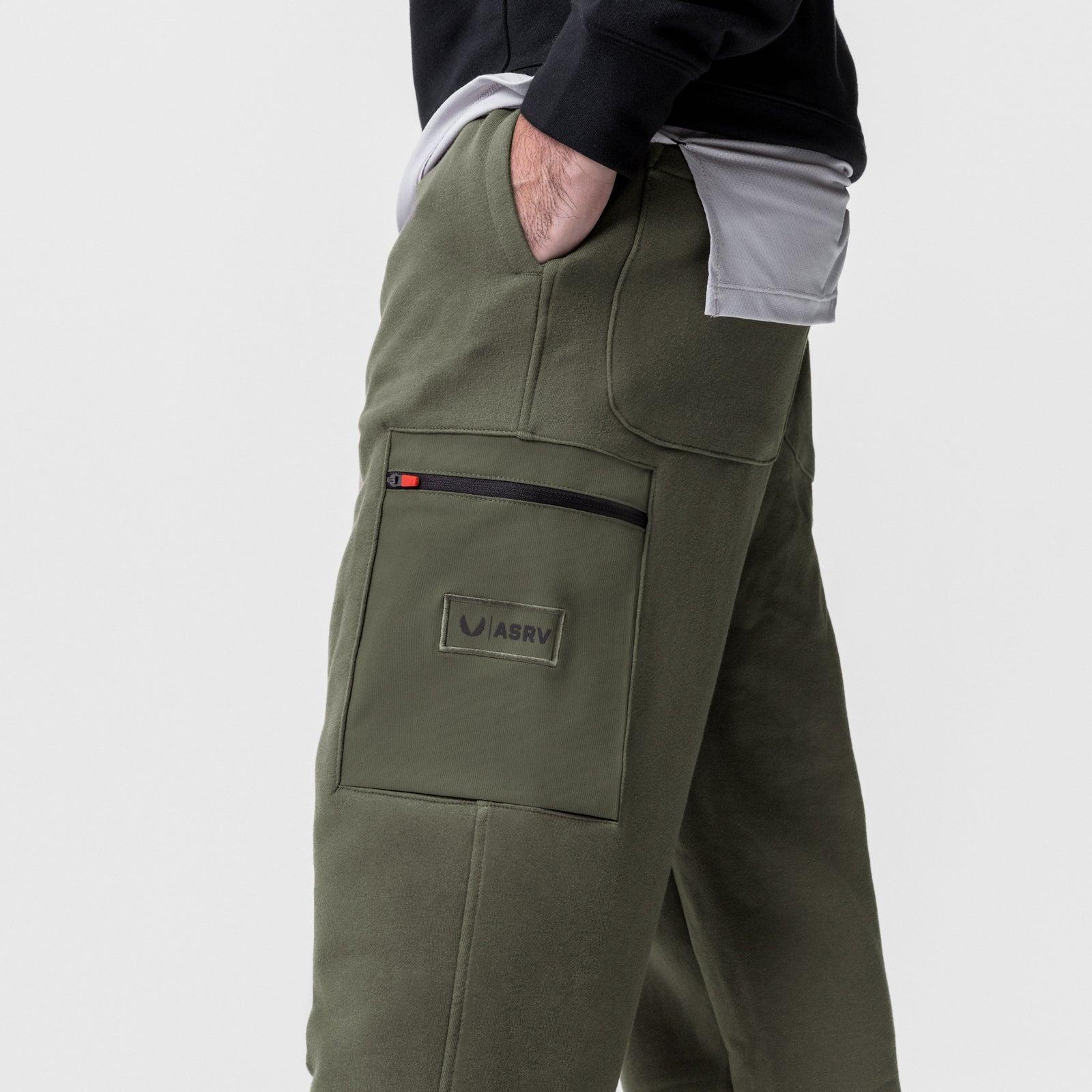 0736. Tech-Terry™ Cinch Cargo Jogger - Deep Taupe Product Image